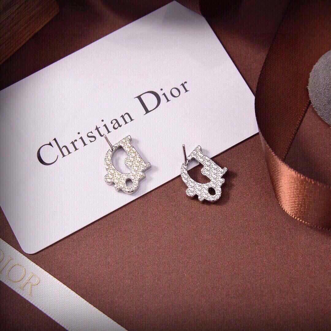 [TOP] Christian Dior Earrings -Blue