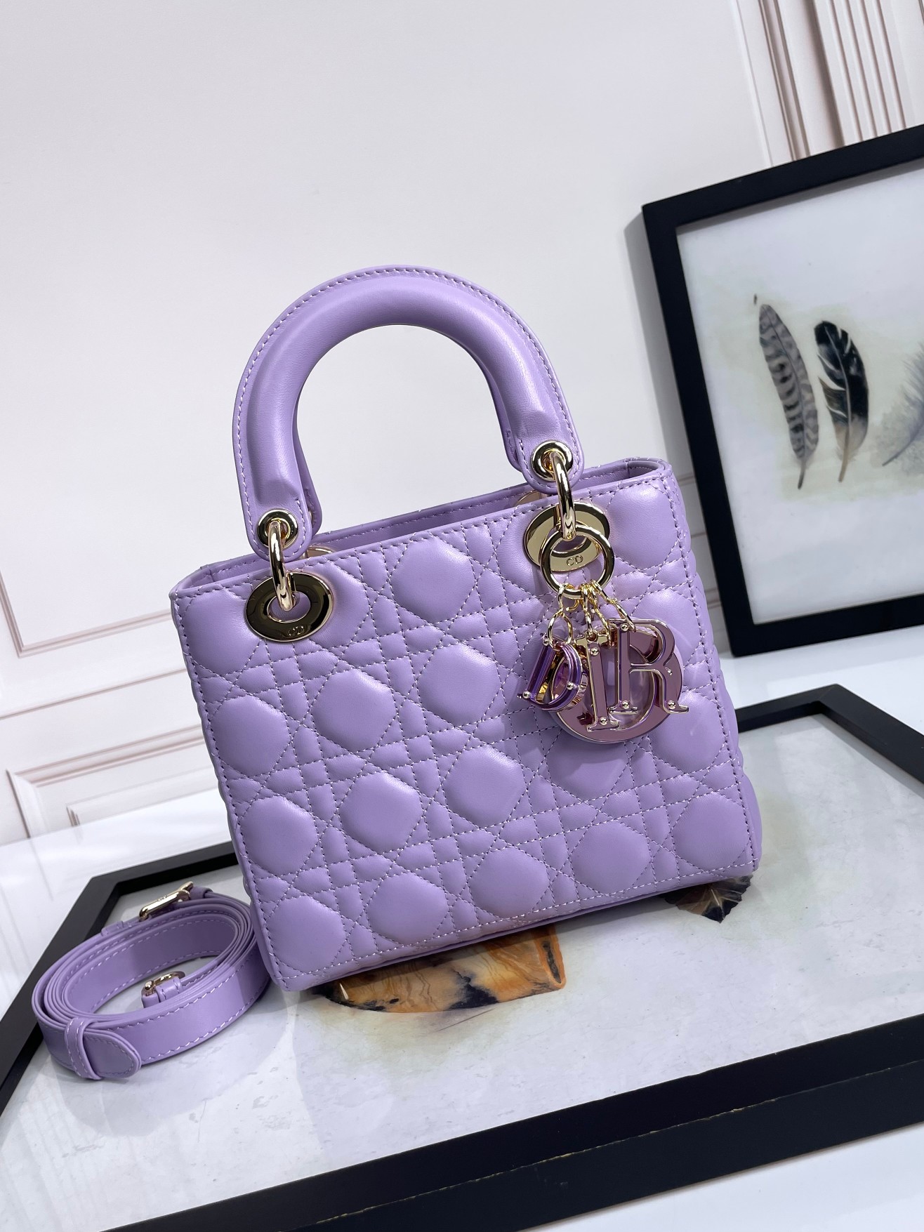 [TOP] Christian Dior Lady Dior Bag 2 Sizes - 3 Colors