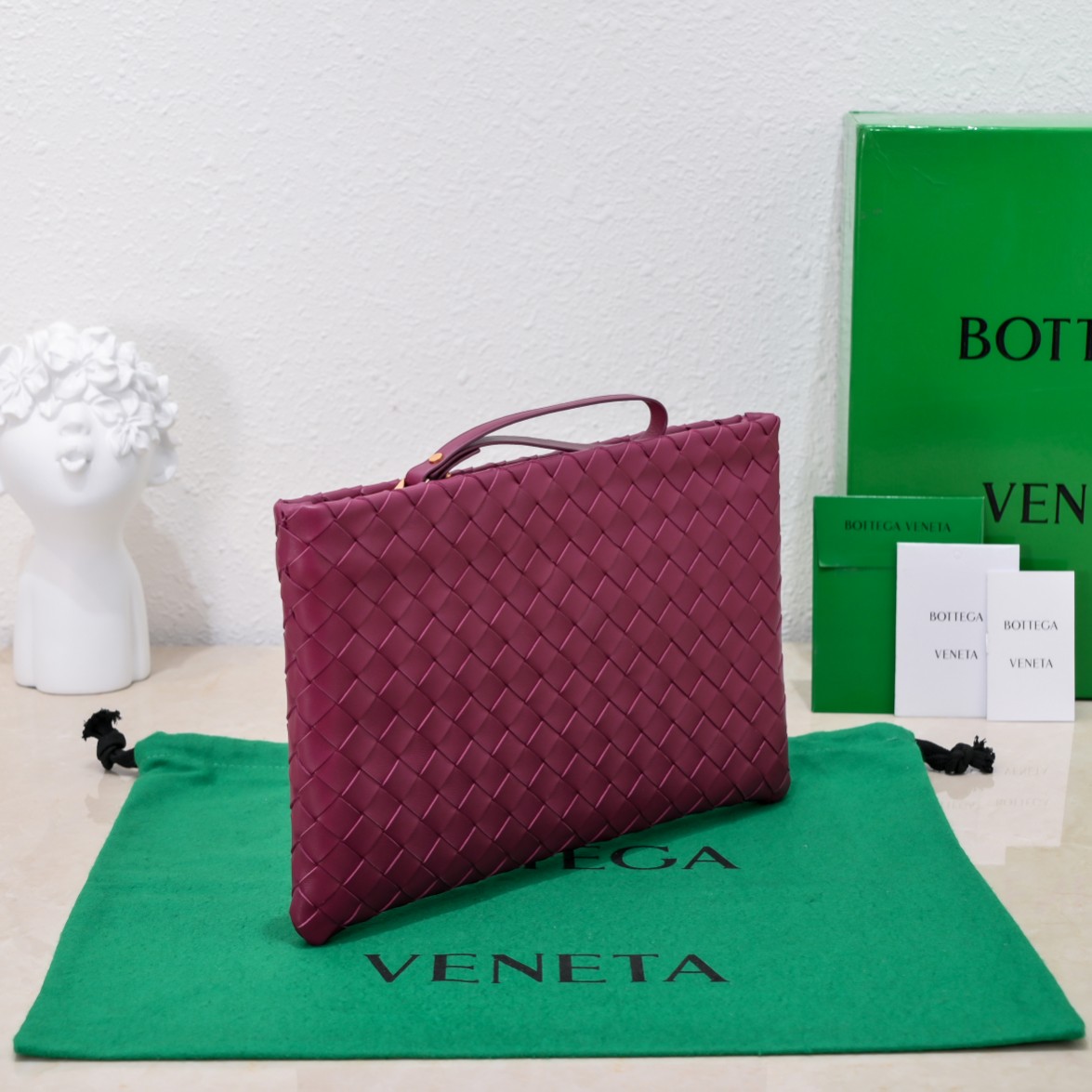 [TOP] Bottega Veneta BV Hand Bag Lambskin 30cm - 7 Colour