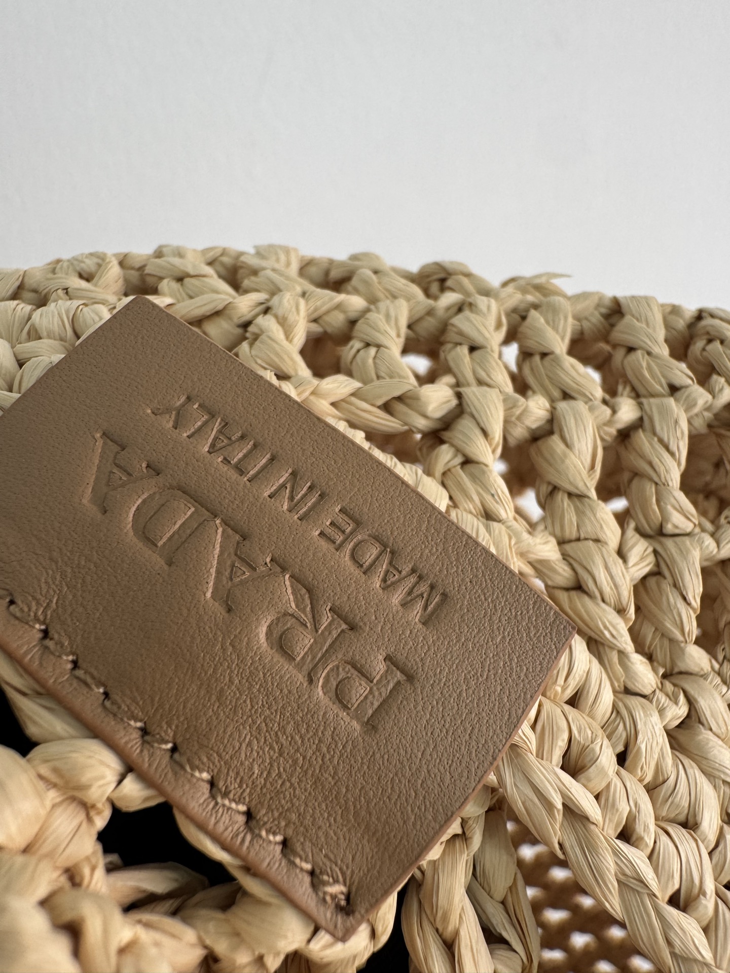 [TOP] PRADA Straw Shopping Bag 39x34cm - 4 Colour