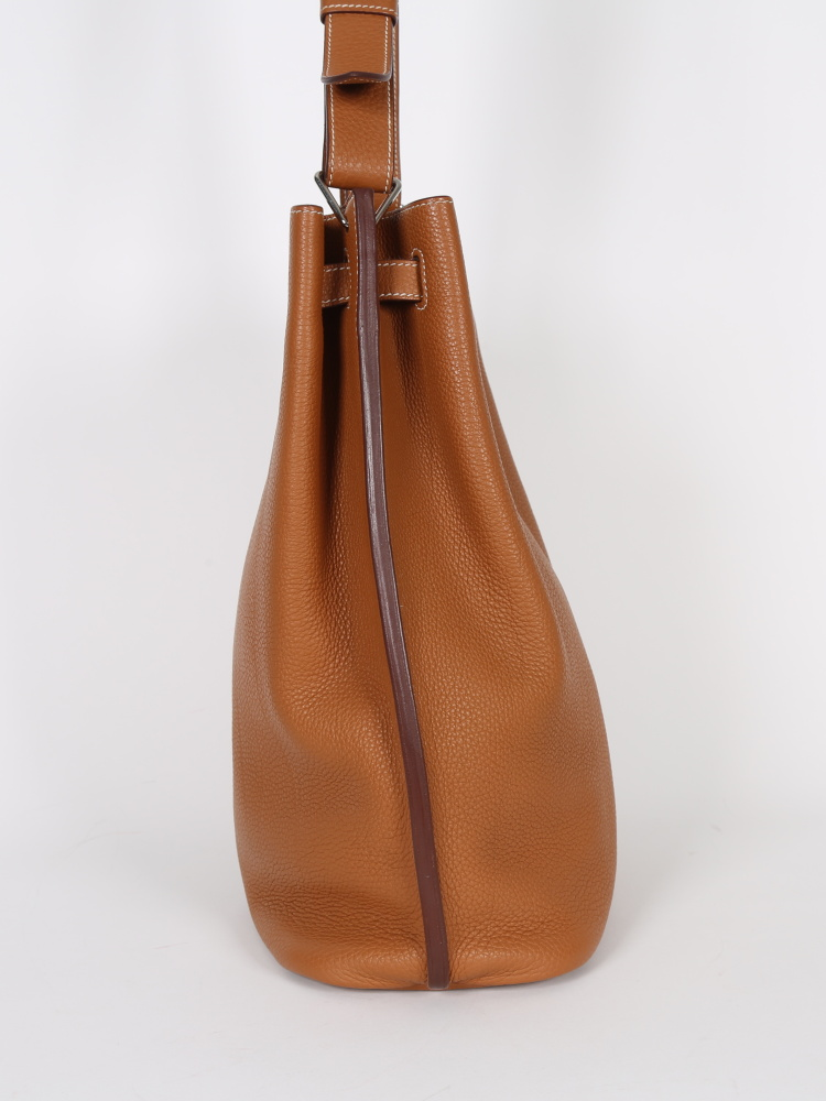 [TOP] HERMES So Kelly Hobo Bag 26cm - Gold&SHW