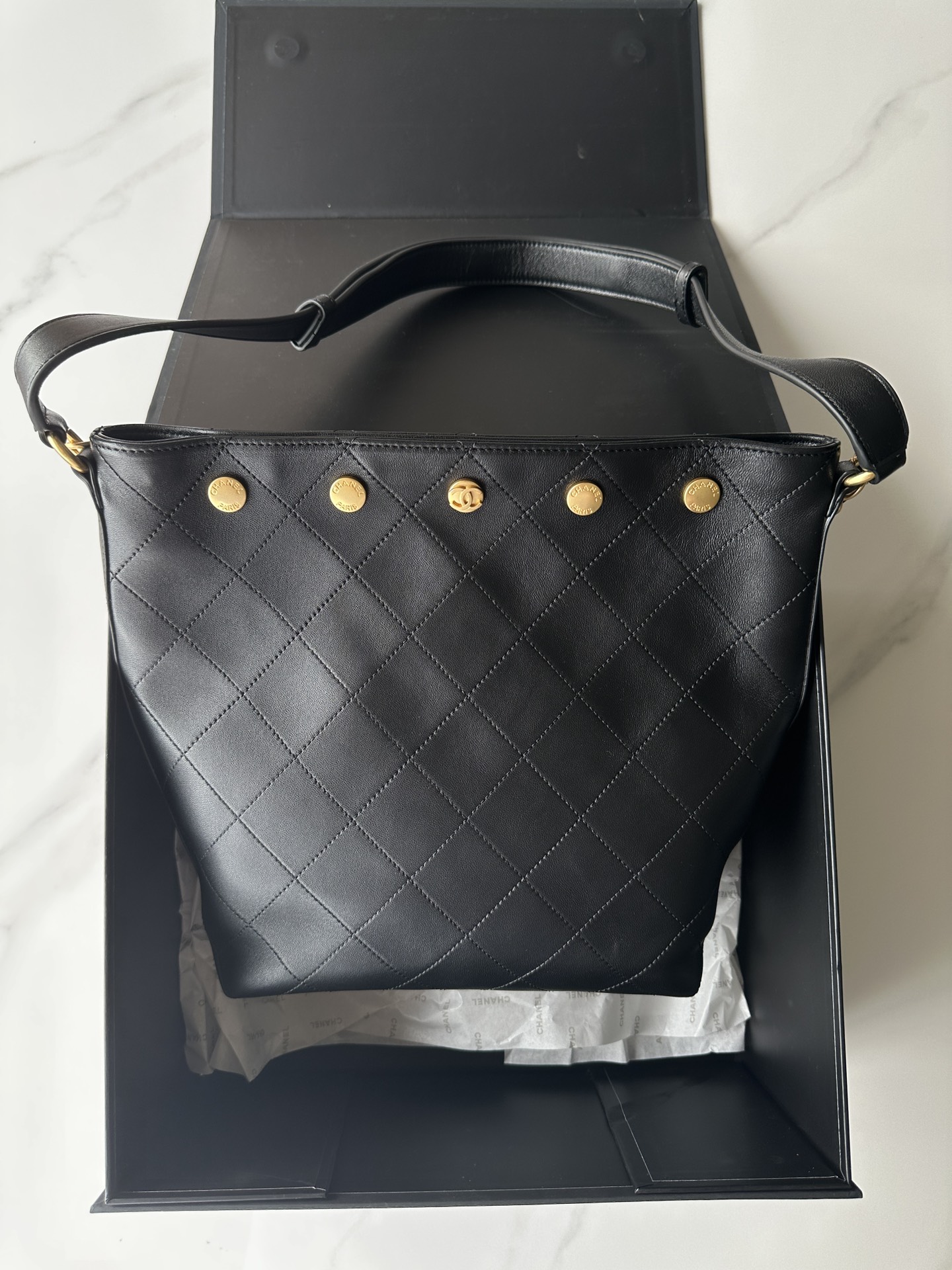 [TOP] CHANEL Hobo Bag 31*28*15cm - 3 Colour