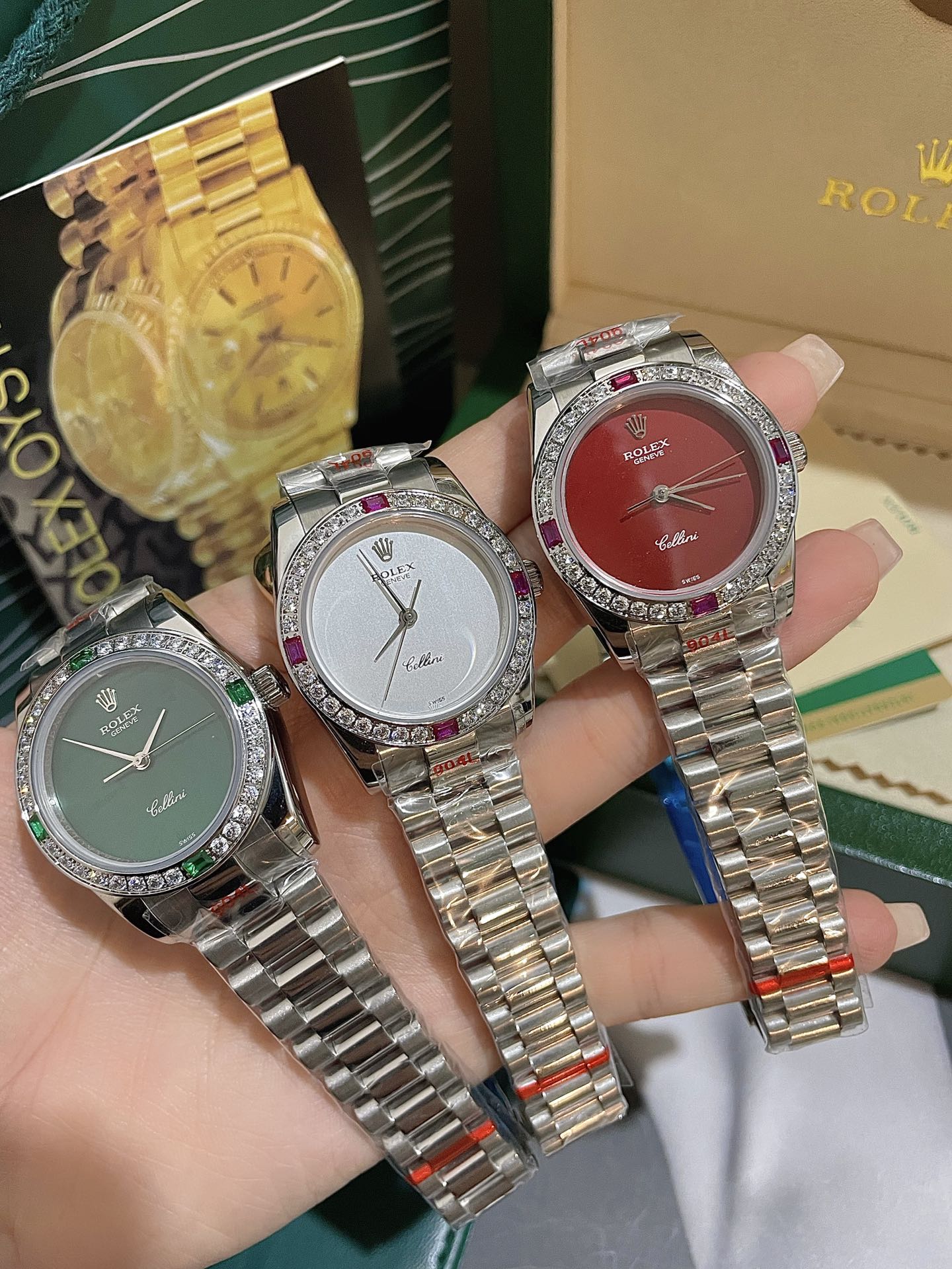 [TOP] ROLEX Watch Silver 31mm - 5 Colors