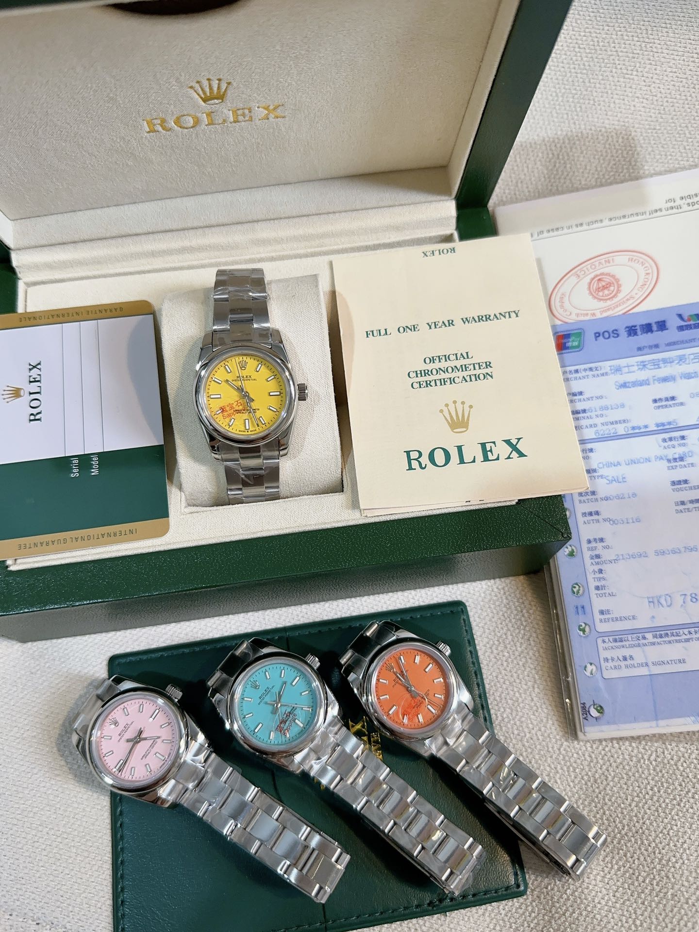[TOP] ROLEX Watch Silver 31mm - 4 Colors