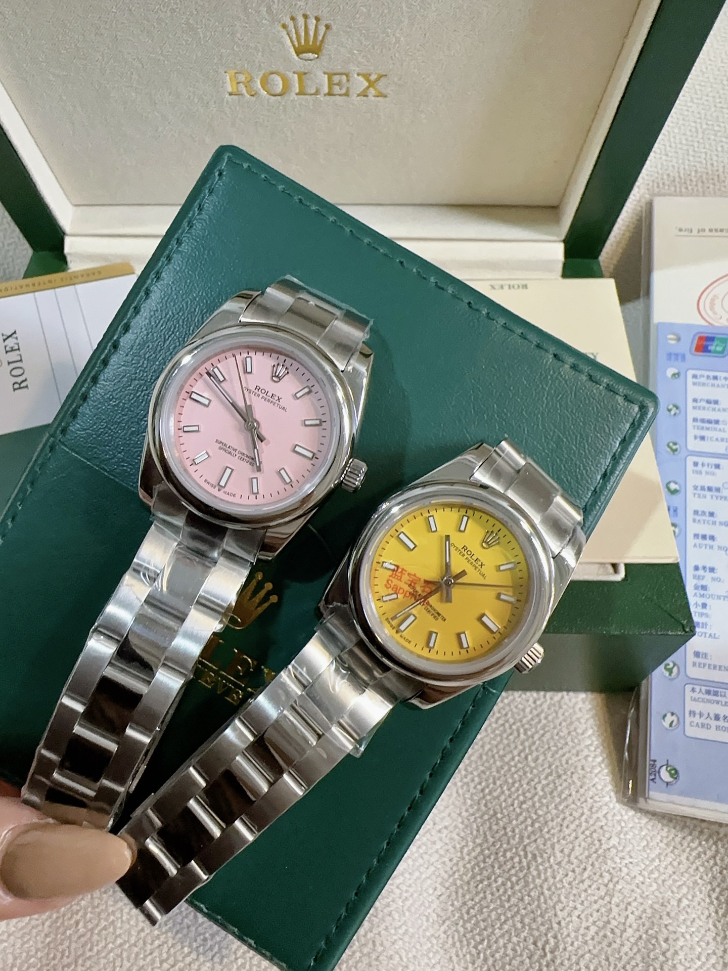 [TOP] ROLEX Watch Silver 31mm - 4 Colors