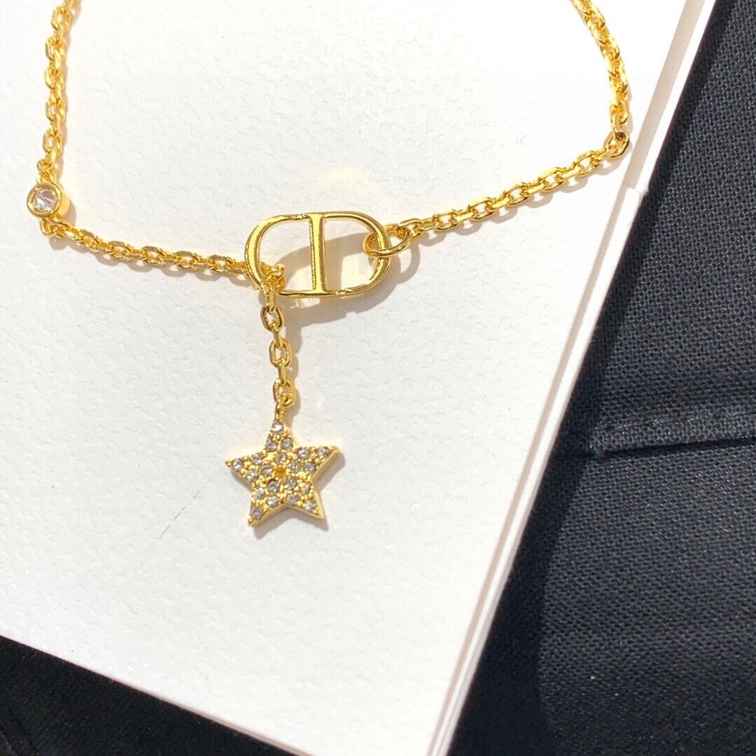 [TOP] Christian Dior CD  Bracelet - Gold