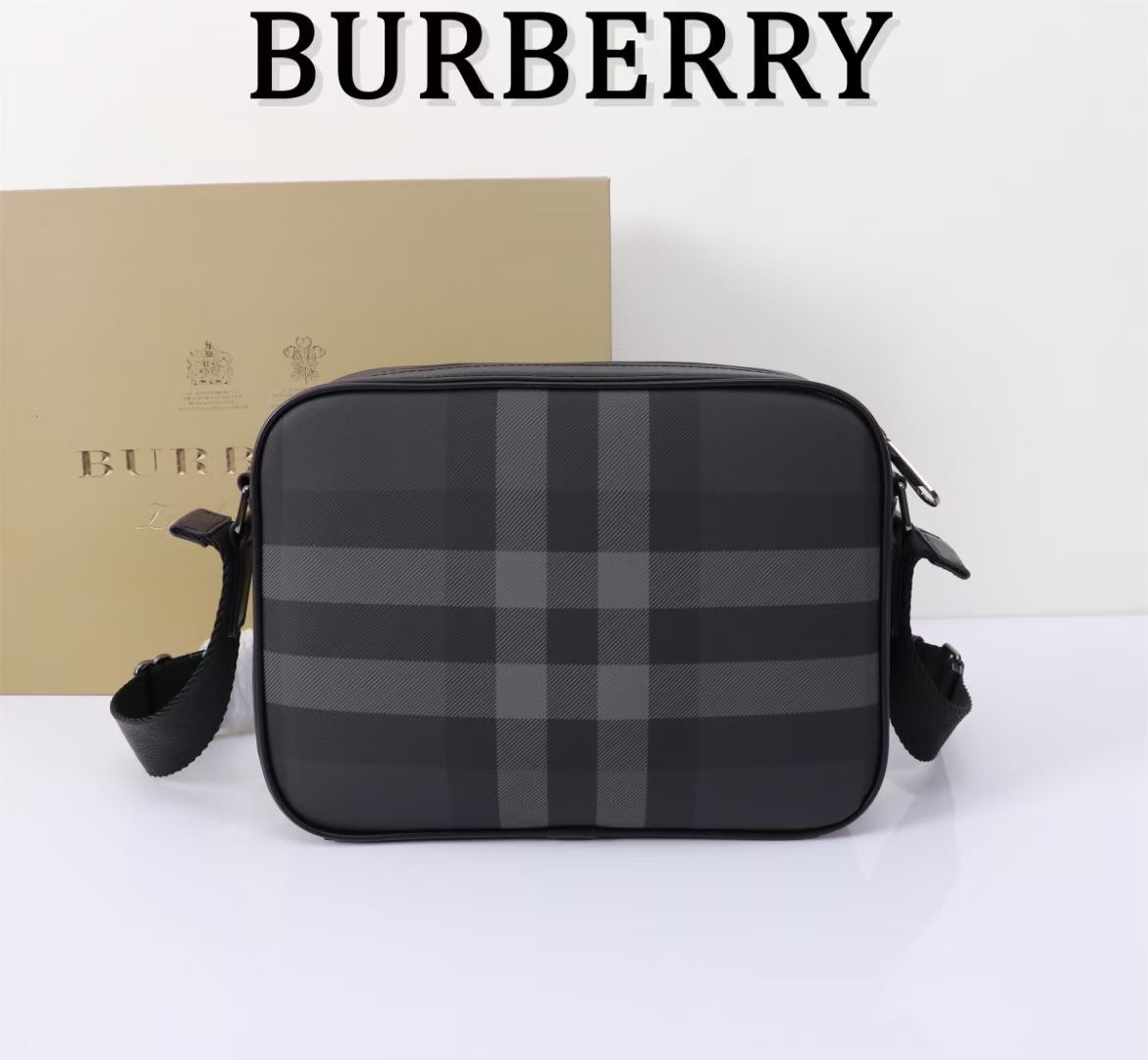 [TOP] BURBERRY Crossbody Bag 25x5x18cm - 2 Color