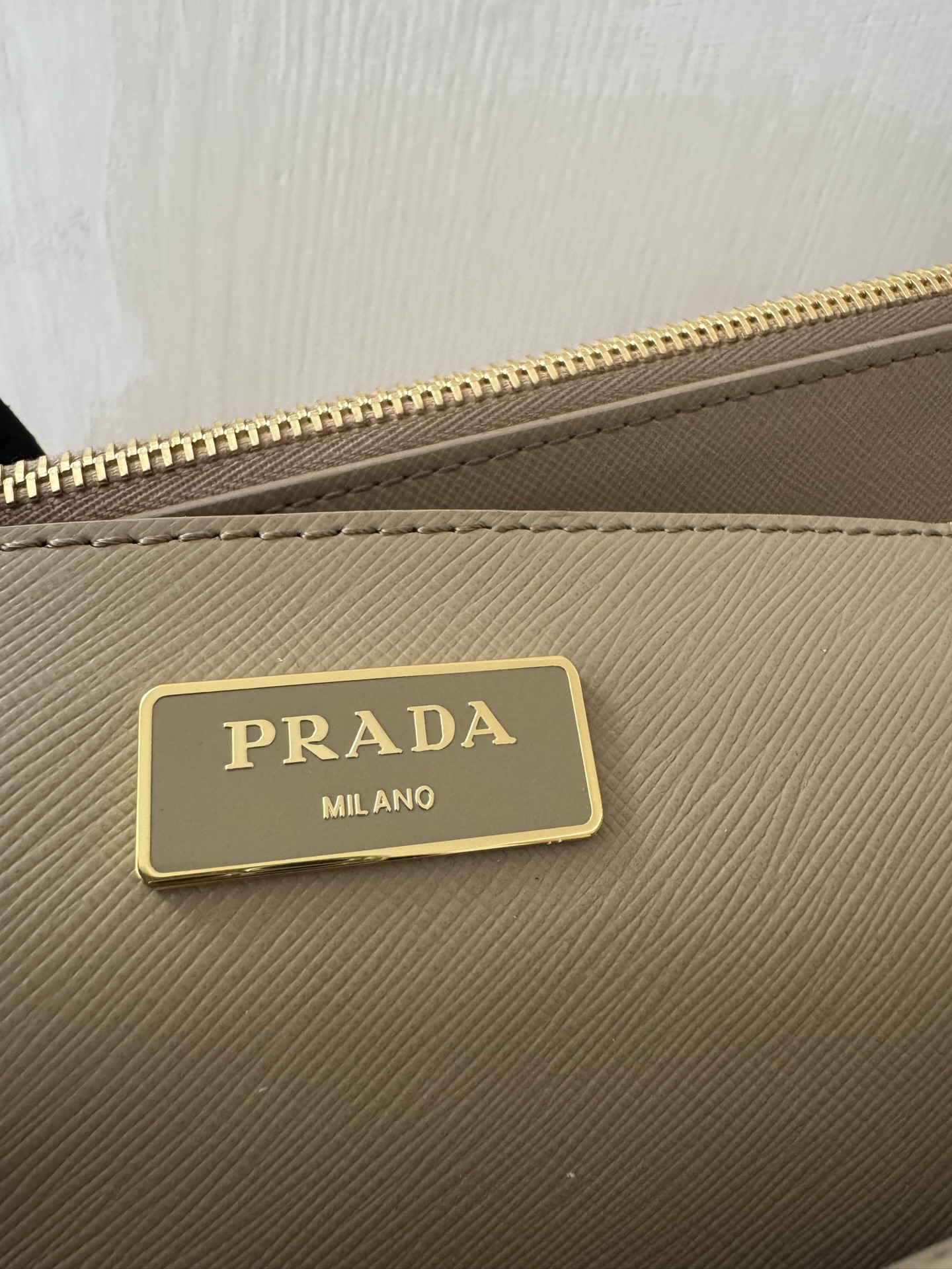 [TOP] PRADA Galleria Saffiano Bag 20x15x9.5cm/28x20x12cm - Brown