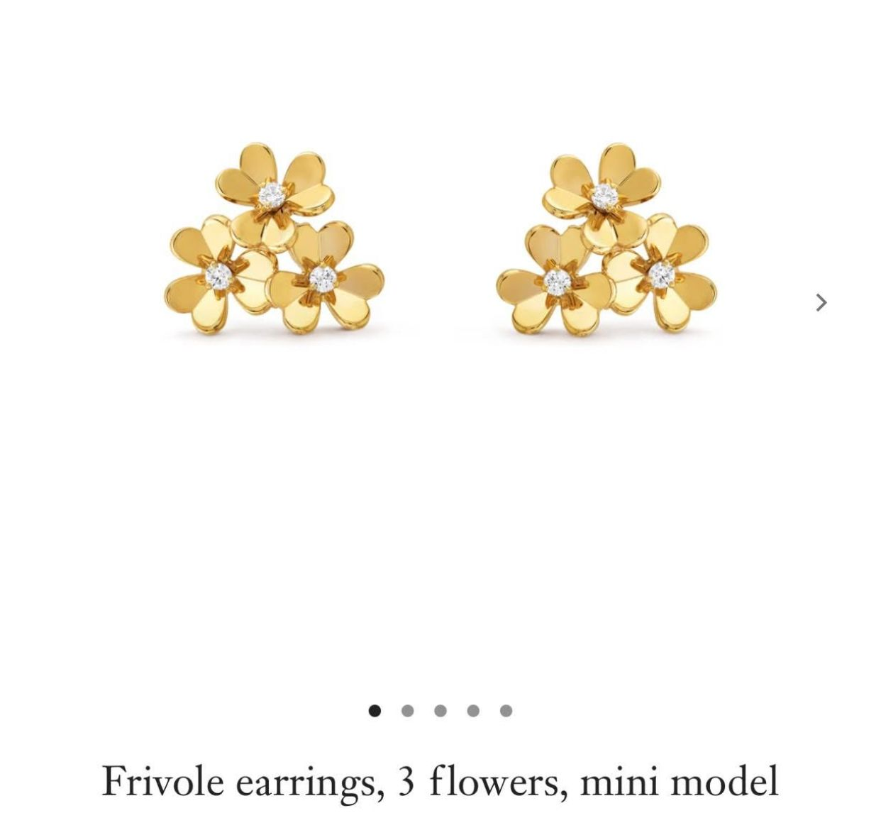 [TOP] Van Cleef & Arpels Earrings - Gold