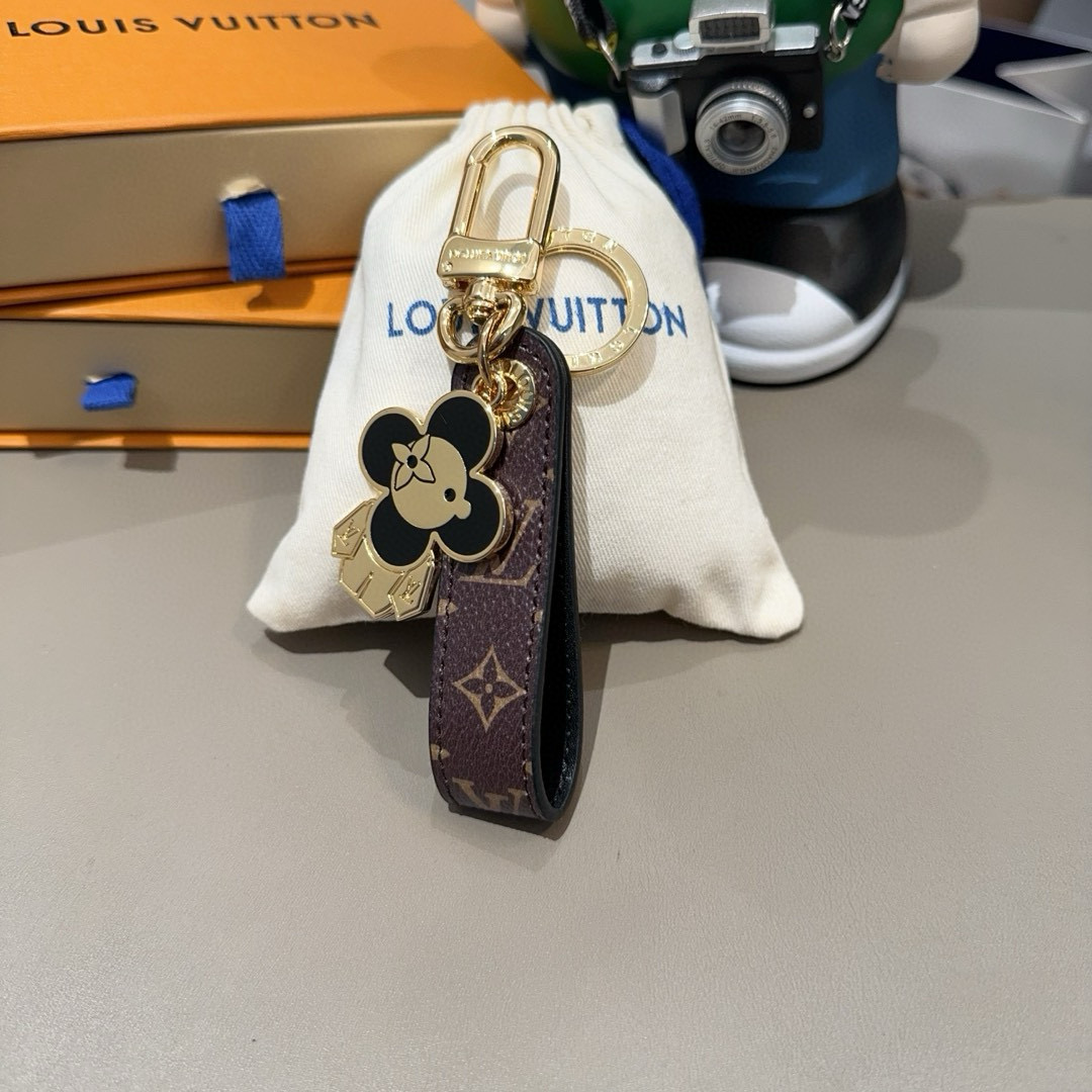 [TOP] Louis Vuitton LV Sunflower Keychain-4 Colors
