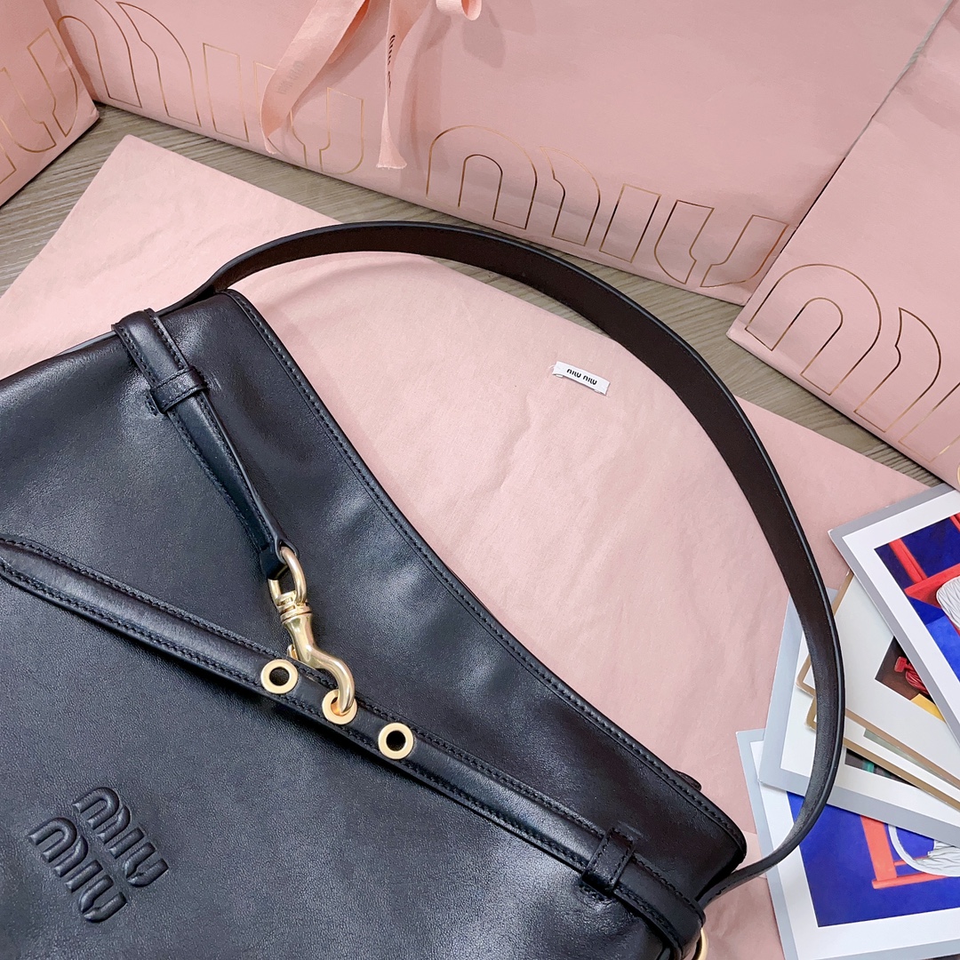 [TOP] Miu Miu Aventure Handbags Sheepskin 33X19X5CM/ 40X24X7CM - 2 Colour