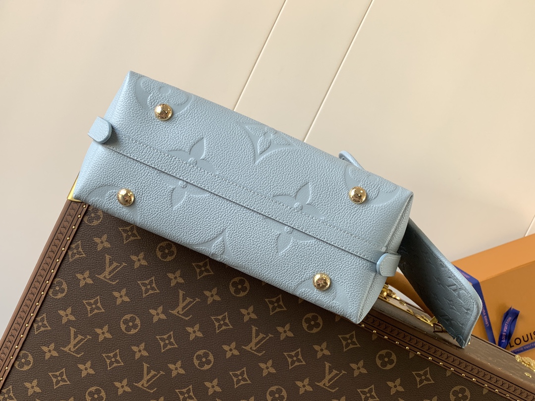 [TOP] Louis Vuitton LV Carryall Bag 29x24x12cm - Light Blue