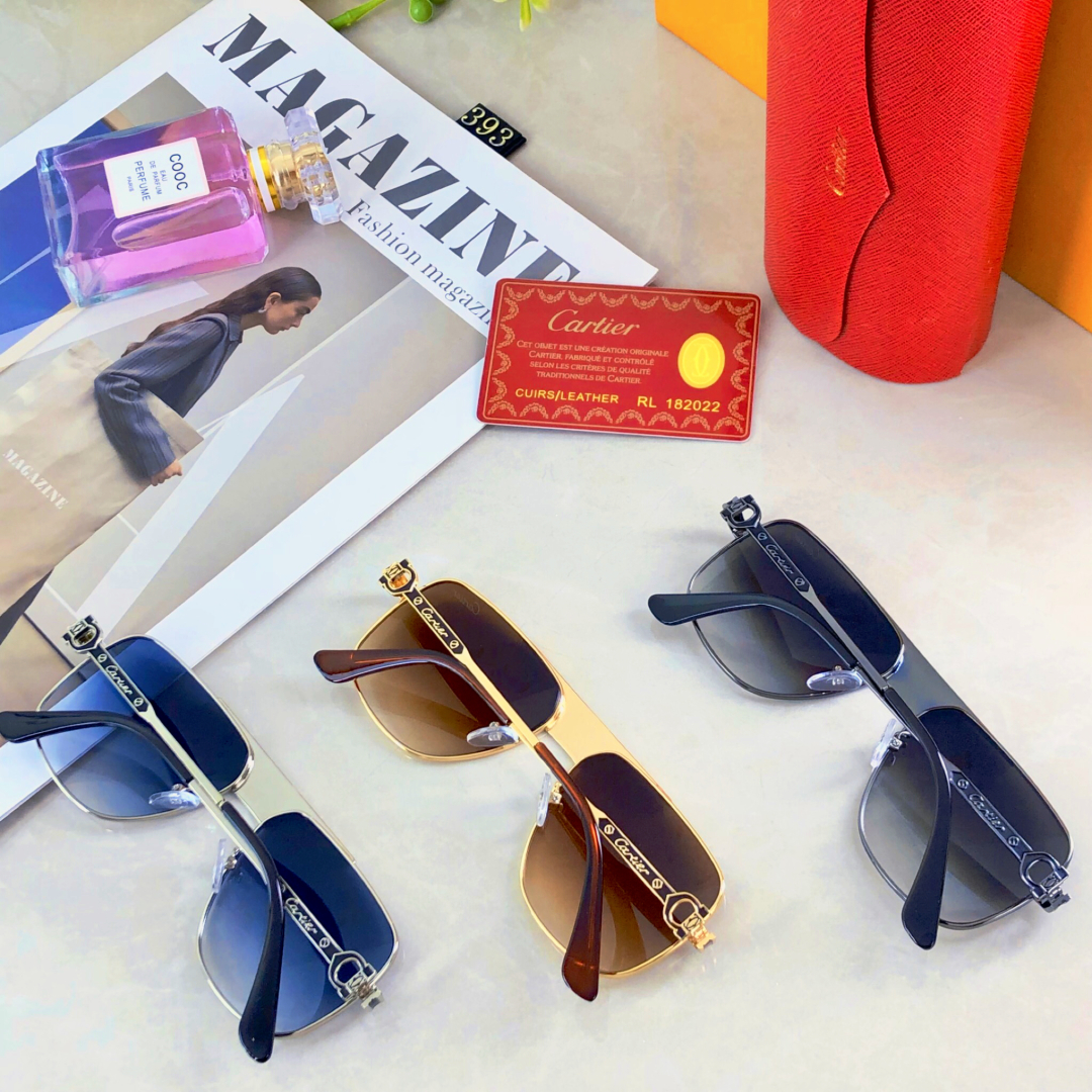 [TOP] Cartier Sunglasses - 3 Color