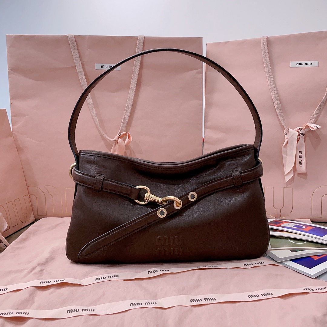 [TOP] Miu Miu Aventure Handbags Sheepskin 33X19X5CM/ 40X24X7CM - 2 Colour