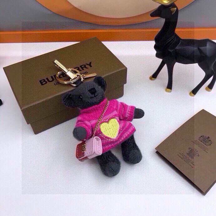 [TOP] BURBERRY  Bear  Keychain Pendant - 3 Colors