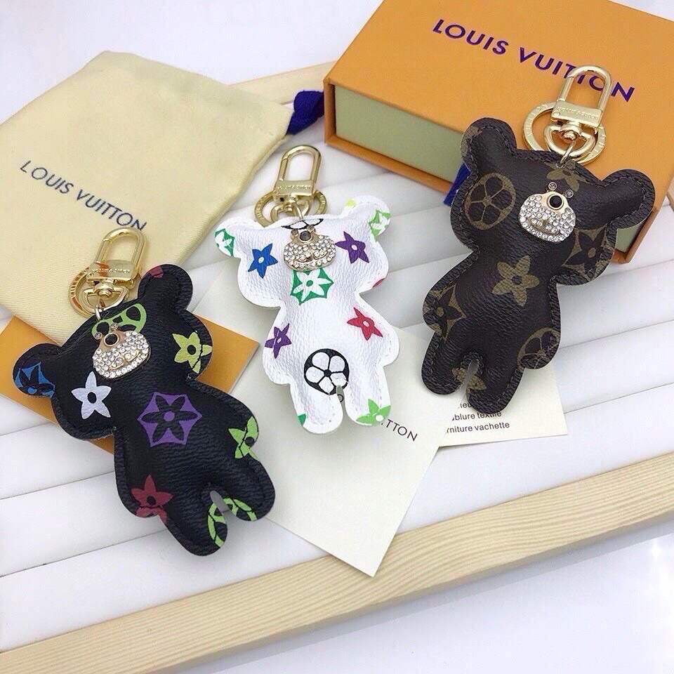 [TOP] Louis Vuitton LV Bear Key Chain-3 Colors
