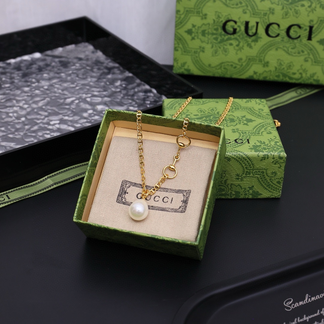 [TOP] GUCCI  Necklace - 2 Colors