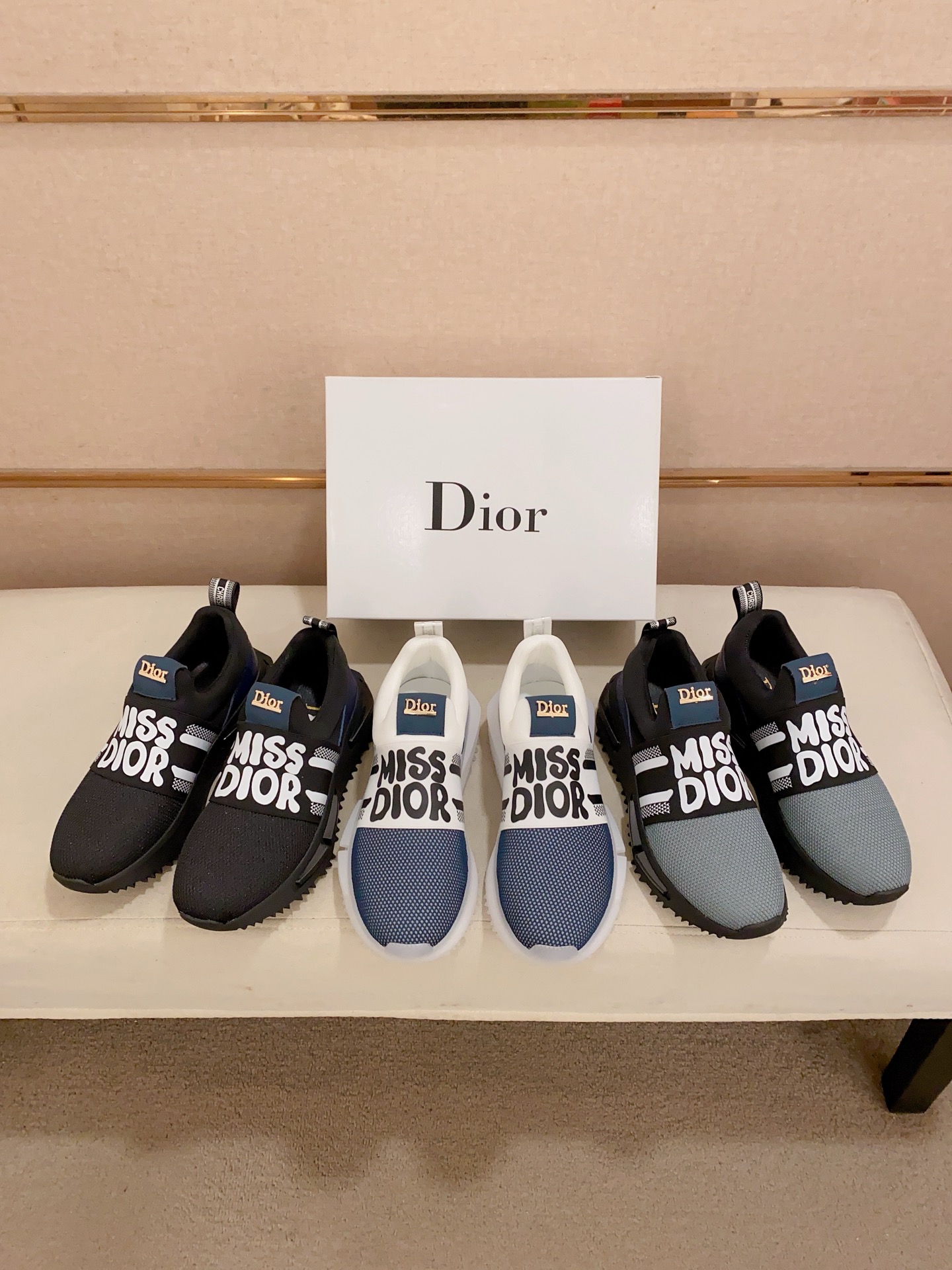 [TOP] Christian Dior MISS DIOR Men's Casual Shoes - 3 Colors