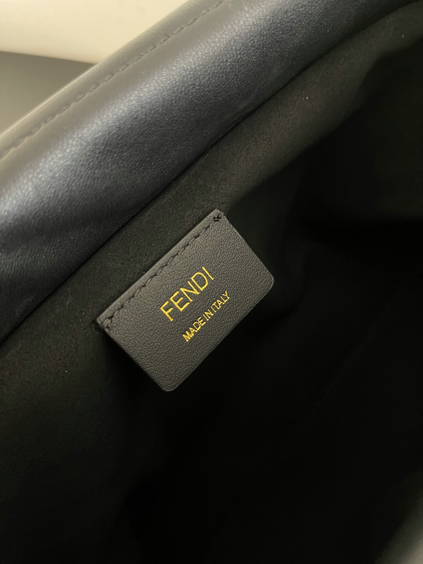 [TOP] FENDI Mamma Baguette Bag 26.5x8.5x18cm - Black