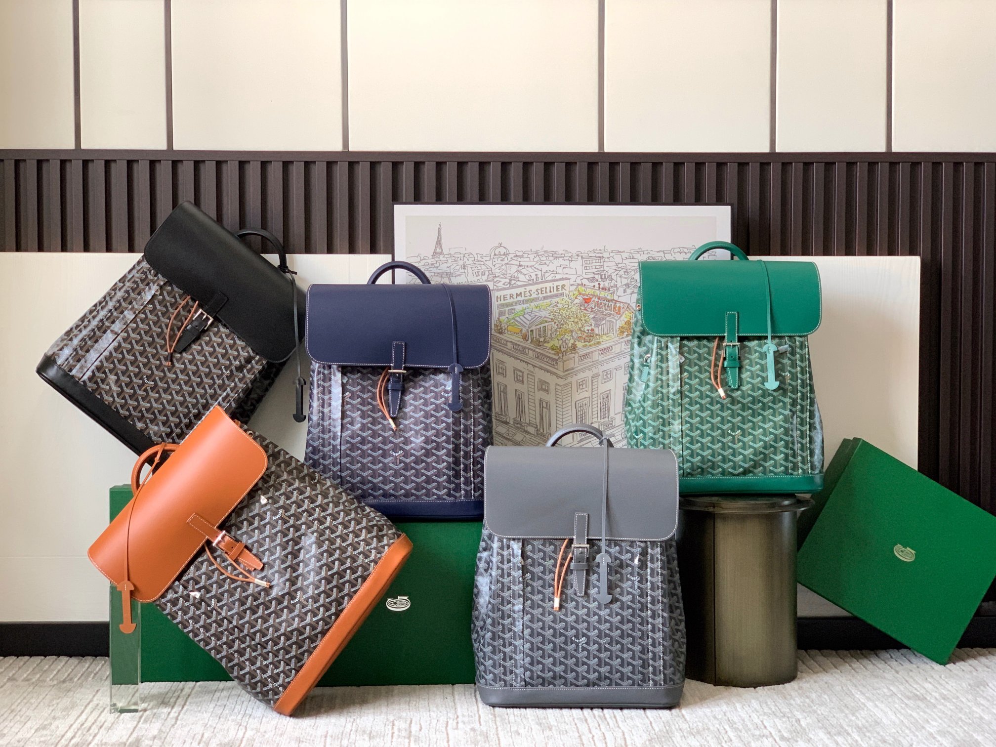 [TOP] Goyard Alpin Backpack PM 32x39x15.5cm - 5 Color