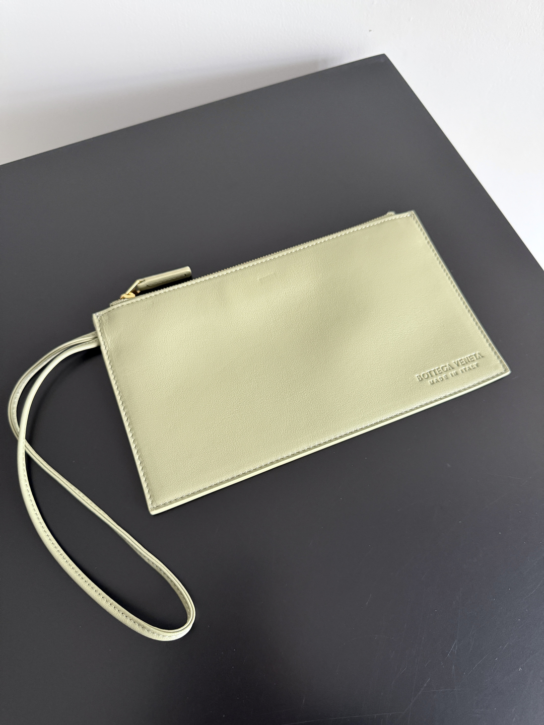 [TOP] Bottega Veneta BV Pinacoteca Bag 43x23x17.5cm - Green/Chocolate