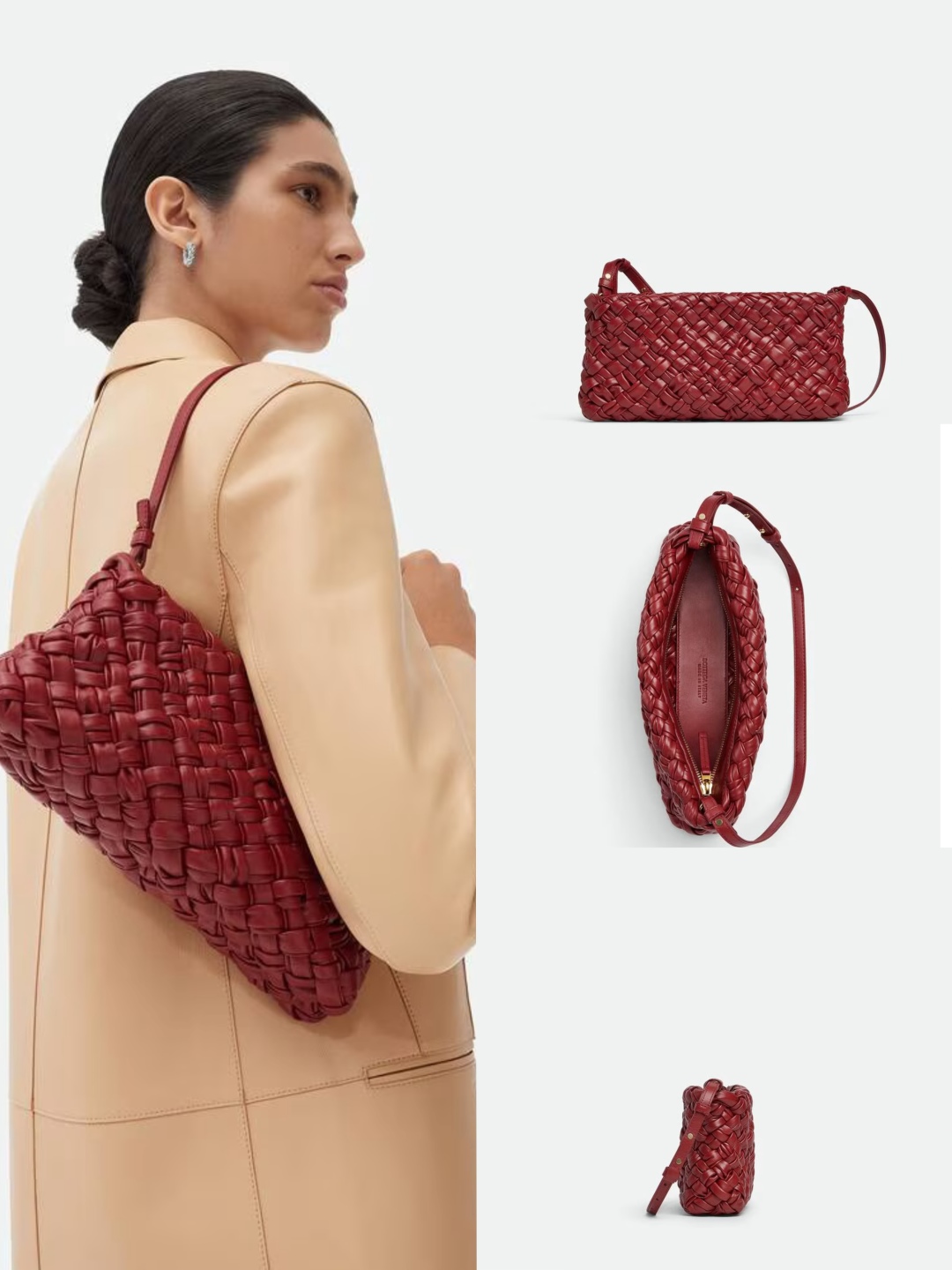 [TOP] Bottega Veneta BV Kalimero cha cha Bag 28.5x15x6cm - 5 Color