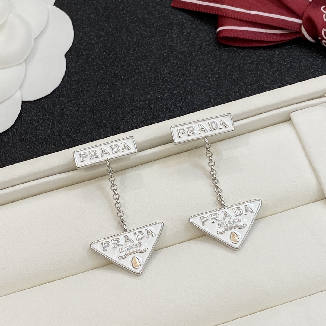 [TOP] PRADA  Earrings - 6 Colour