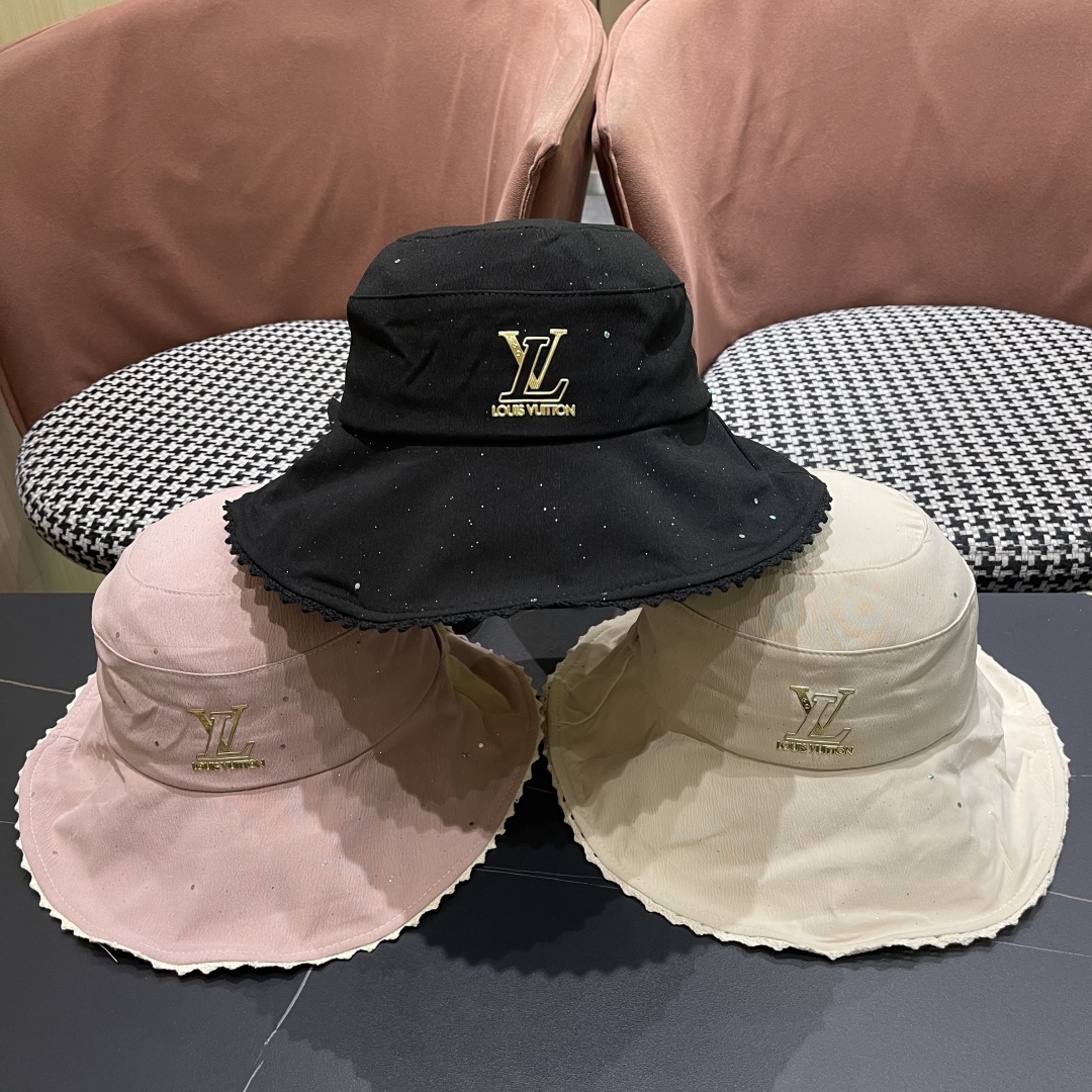 [TOP] Louis Vuitton LV Hat - 3 Colors