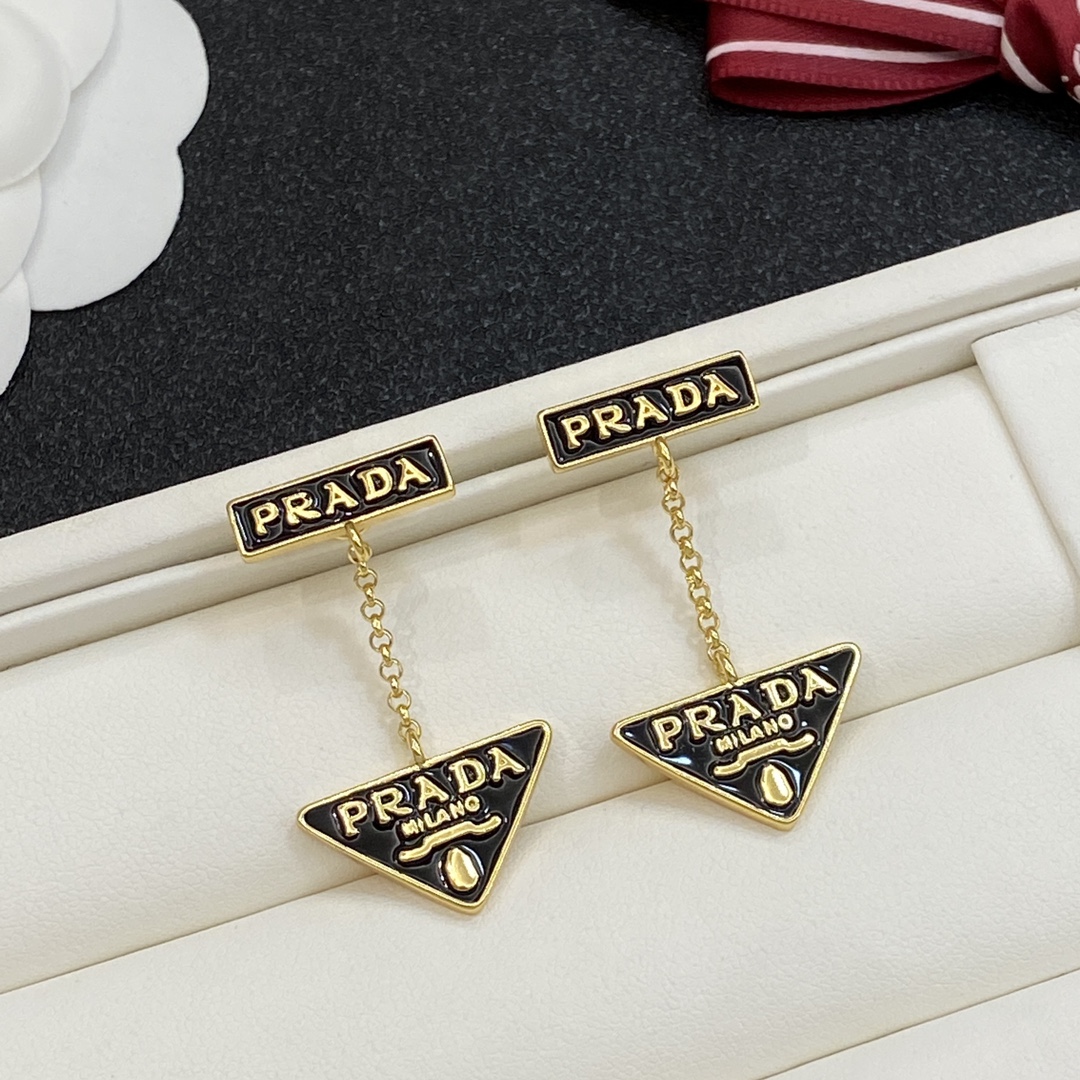 [TOP] PRADA  Earrings - 6 Colour