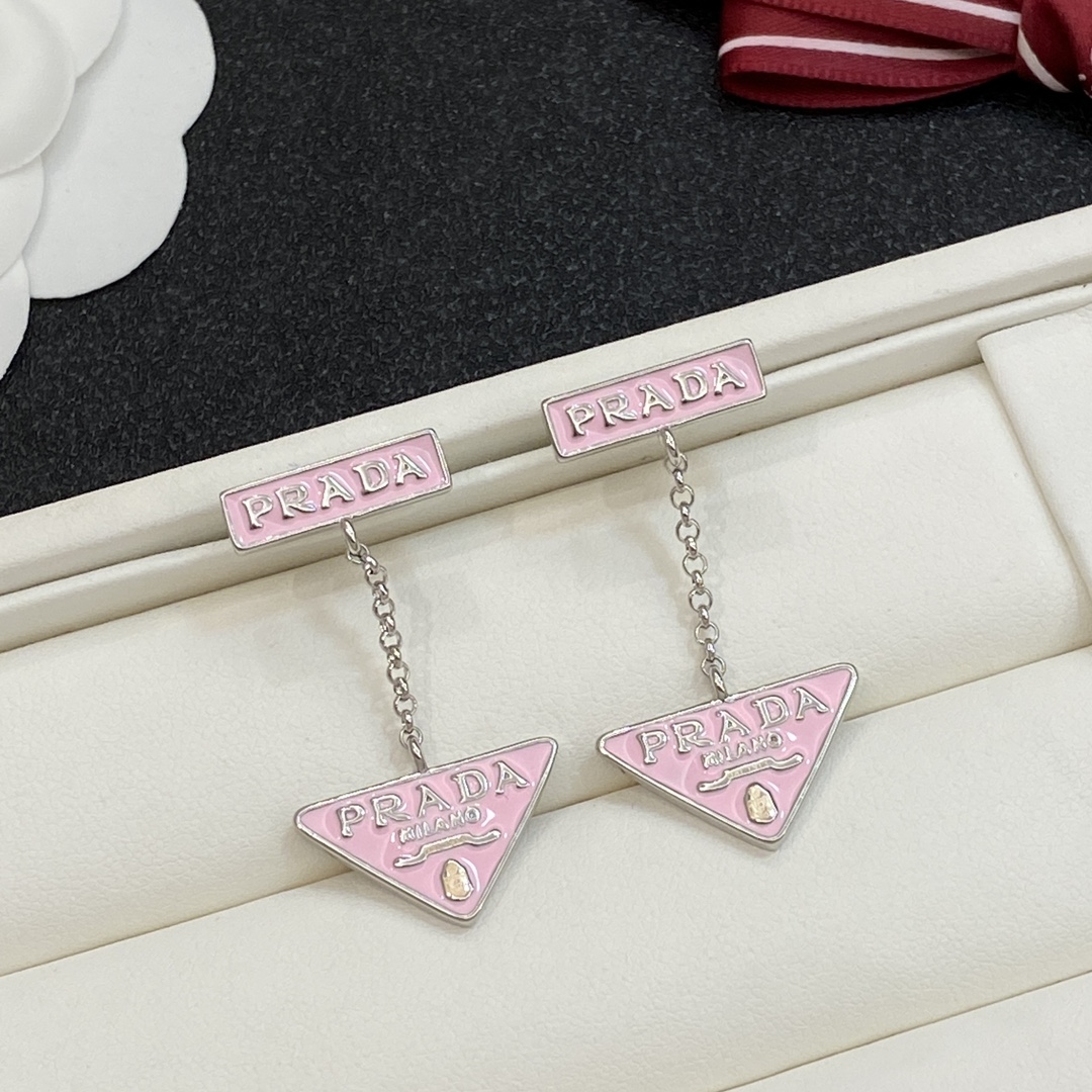 [TOP] PRADA  Earrings - 6 Colour