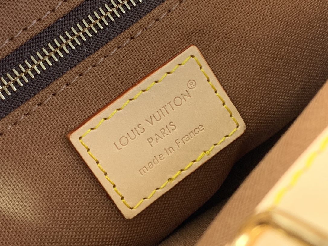 [TOP] Louis Vuitton LV Rivage BB Bag Monogram 18x7x12cm - Brown