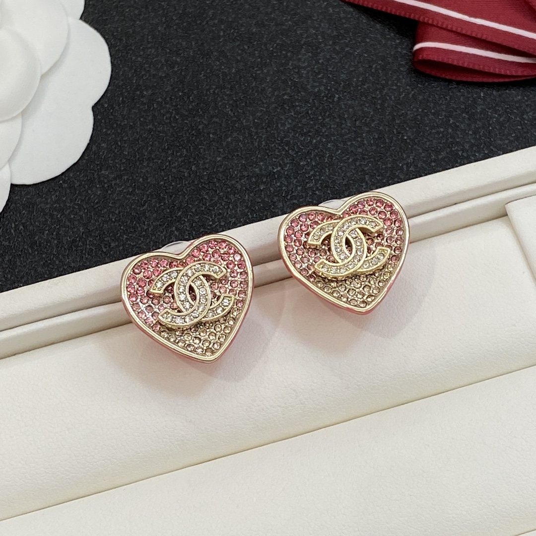 [TOP] CHANEL Earrings- Gold