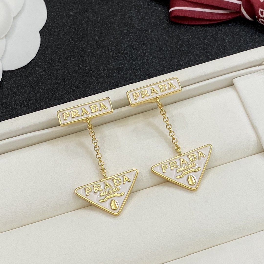 [TOP] PRADA  Earrings - 6 Colour