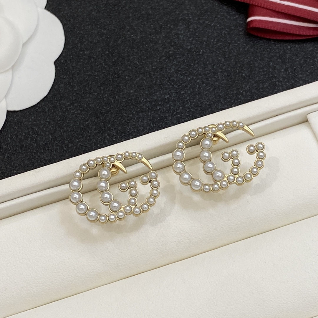 [TOP] GUCCI  Earrings - Gold