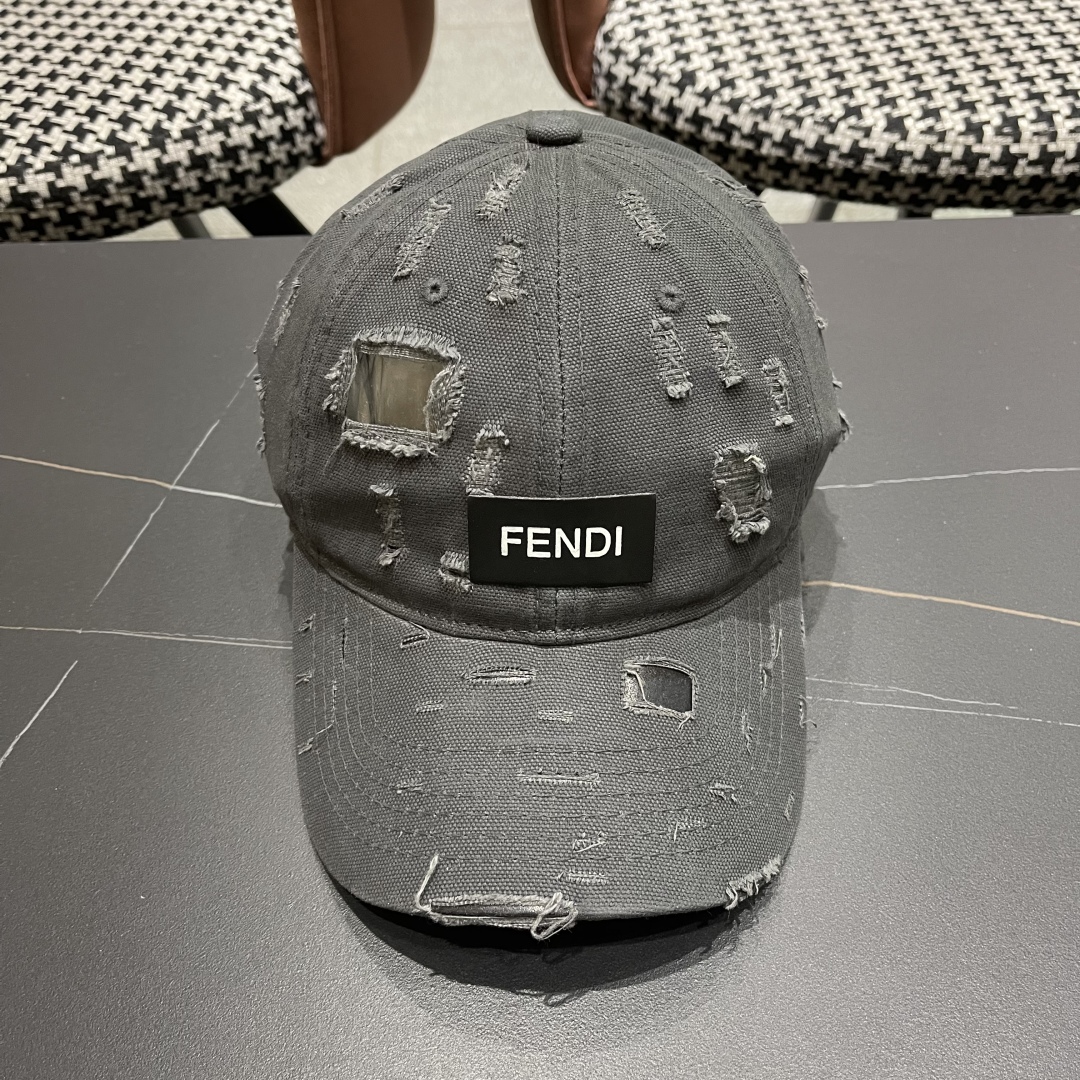 [TOP] FENDI Baseball Hat - 4 Colors