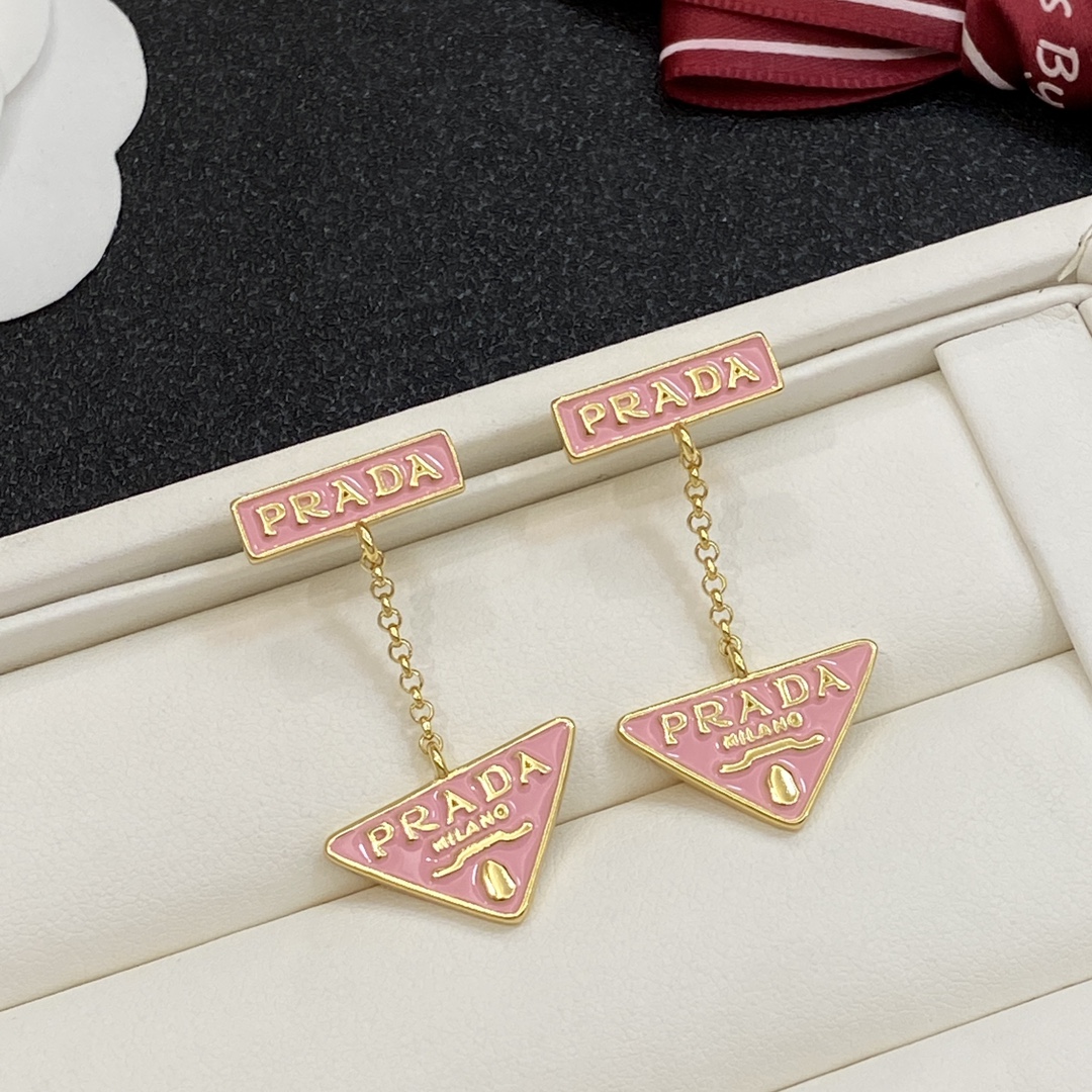 [TOP] PRADA  Earrings - 6 Colour