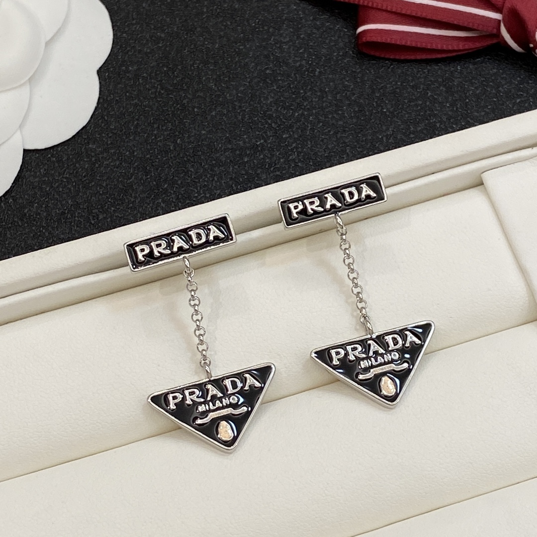 [TOP] PRADA  Earrings - 6 Colour