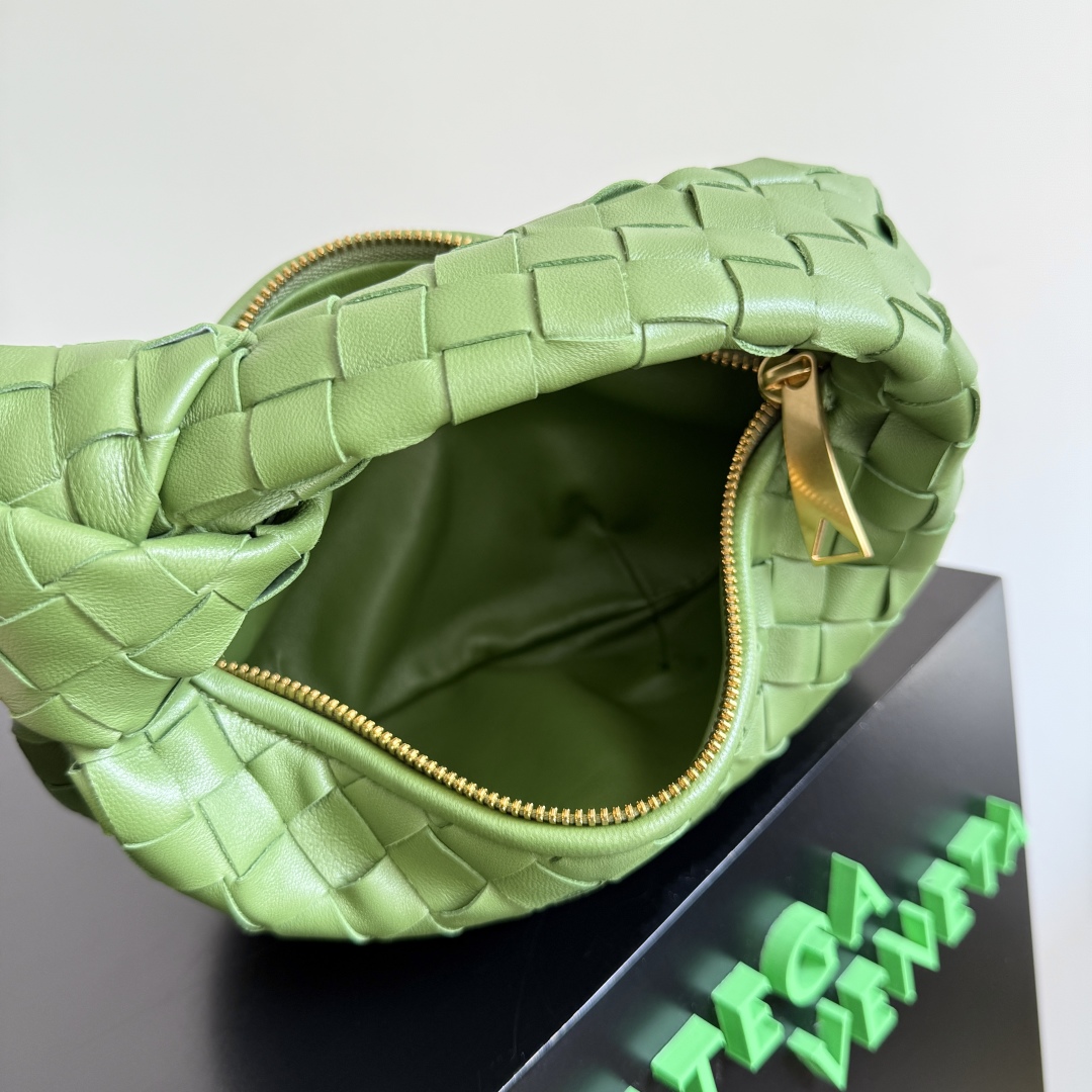 [TOP] Bottega Veneta BV Jodie Bag 26x13x8.5cm - Green