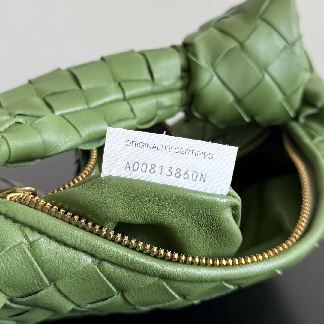 [TOP] Bottega Veneta BV Jodie Bag 26x13x8.5cm - Green