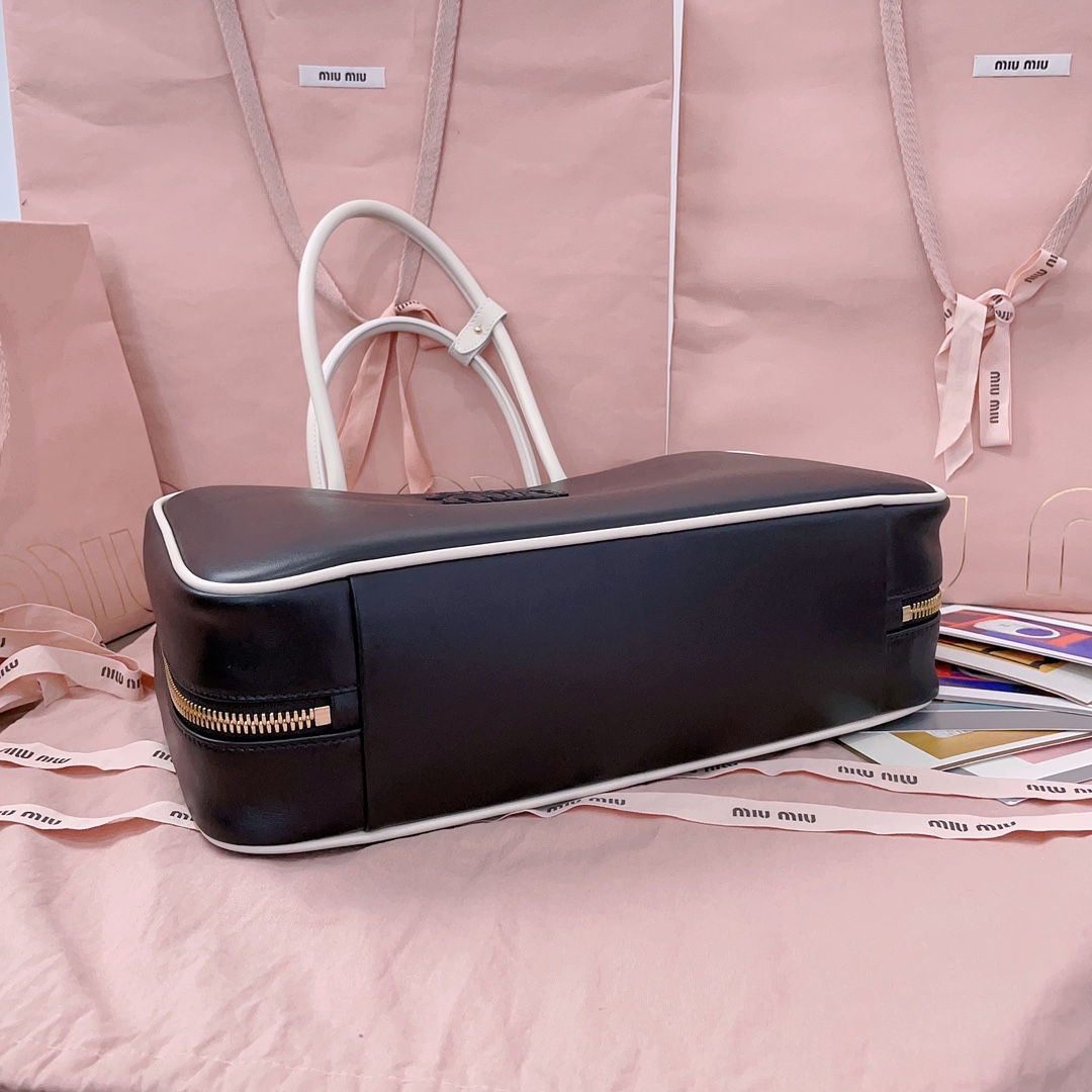 [TOP] Miu Miu Cow Leather Handbag 34x23x10cm - 3 Colour