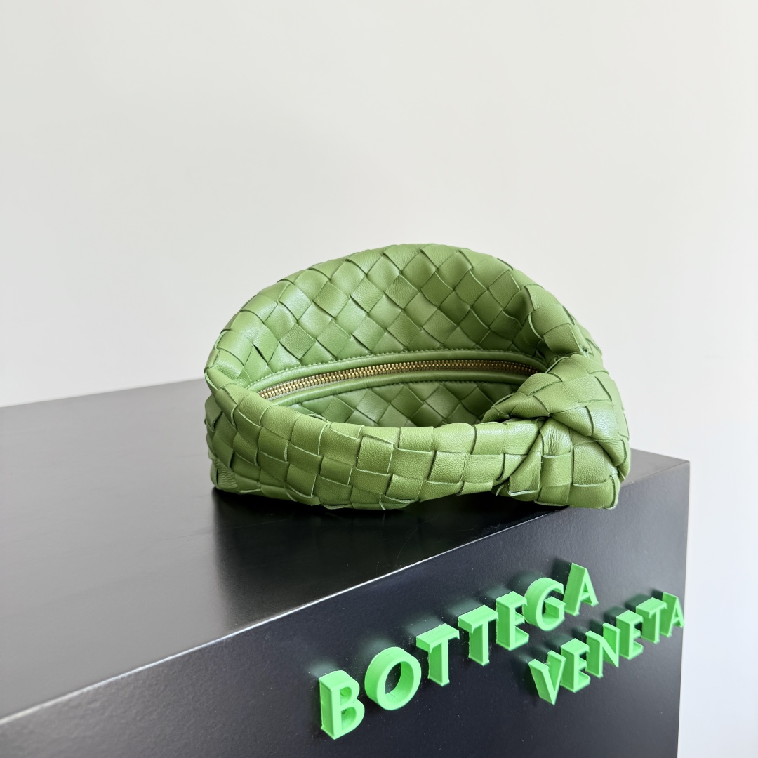 [TOP] Bottega Veneta BV Jodie Bag 26x13x8.5cm - Green