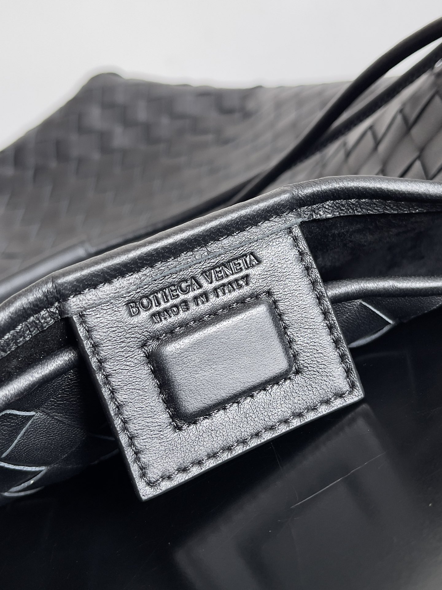 [TOP] Bottega Veneta BV Sardine Bag 44x13x40cm - Black