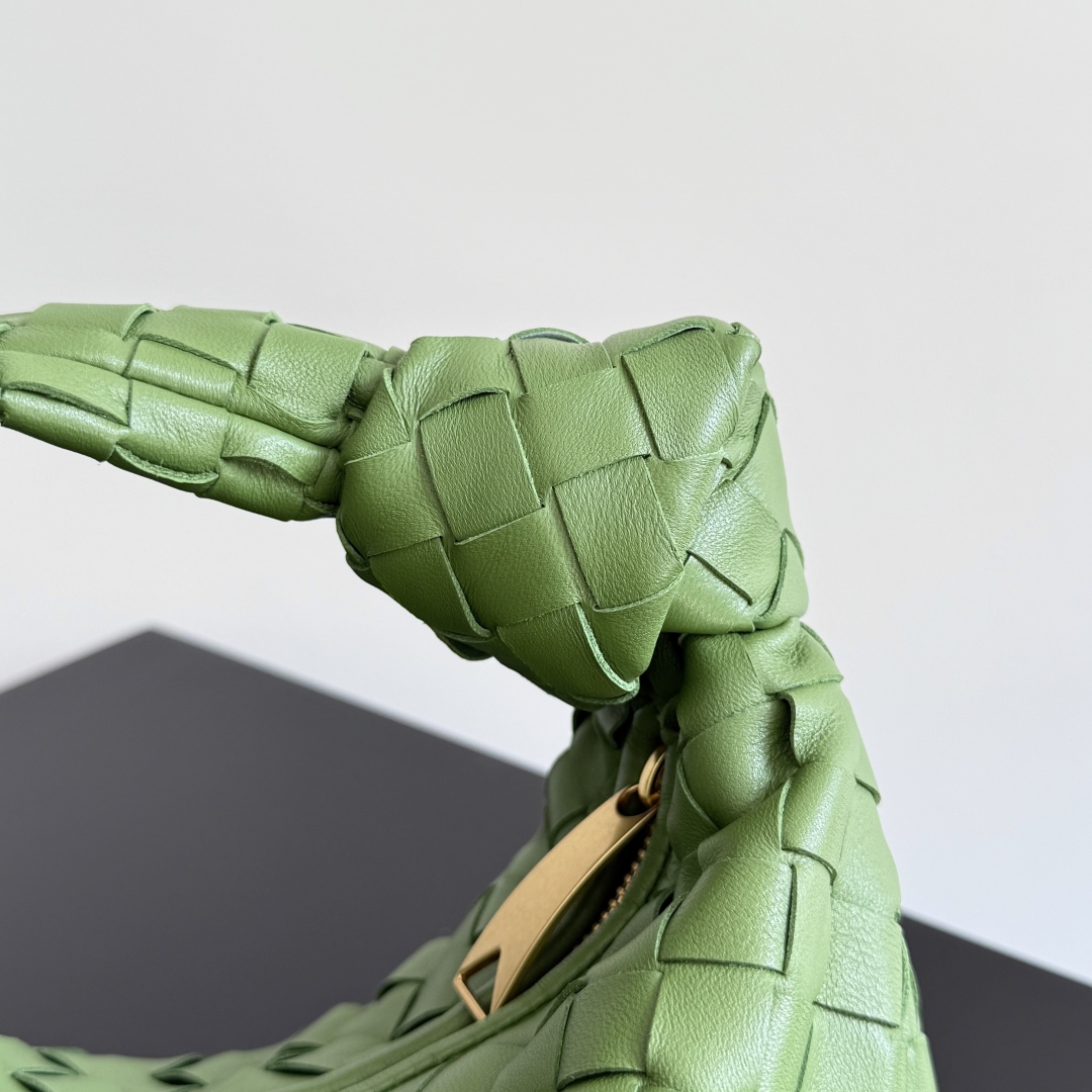 [TOP] Bottega Veneta BV Jodie Bag 26x13x8.5cm - Green