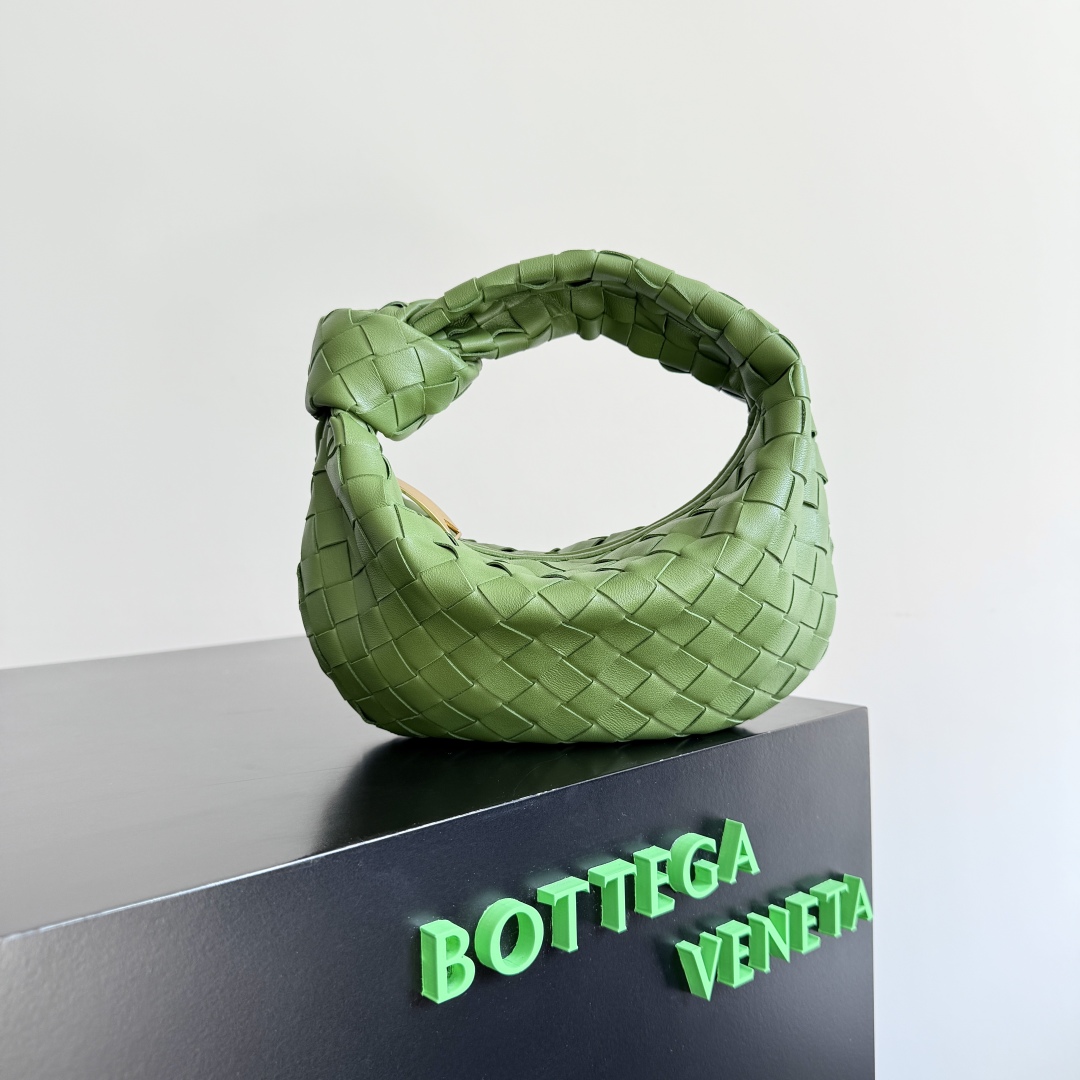 [TOP] Bottega Veneta BV Jodie Bag 26x13x8.5cm - Green