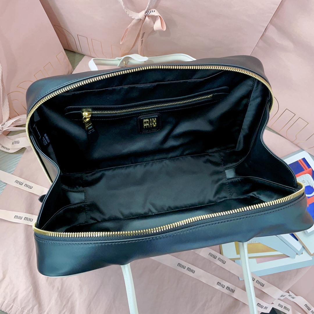 [TOP] Miu Miu Cow Leather Handbag 34x23x10cm - 3 Colour