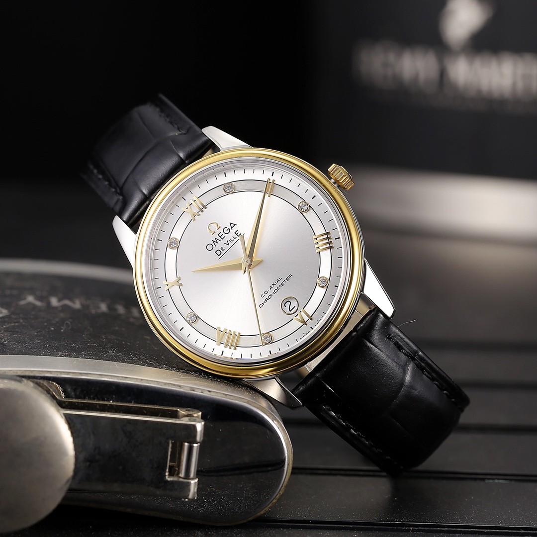 [TOP] OMEGA Men's Watch 39*11mm - 4 Colors