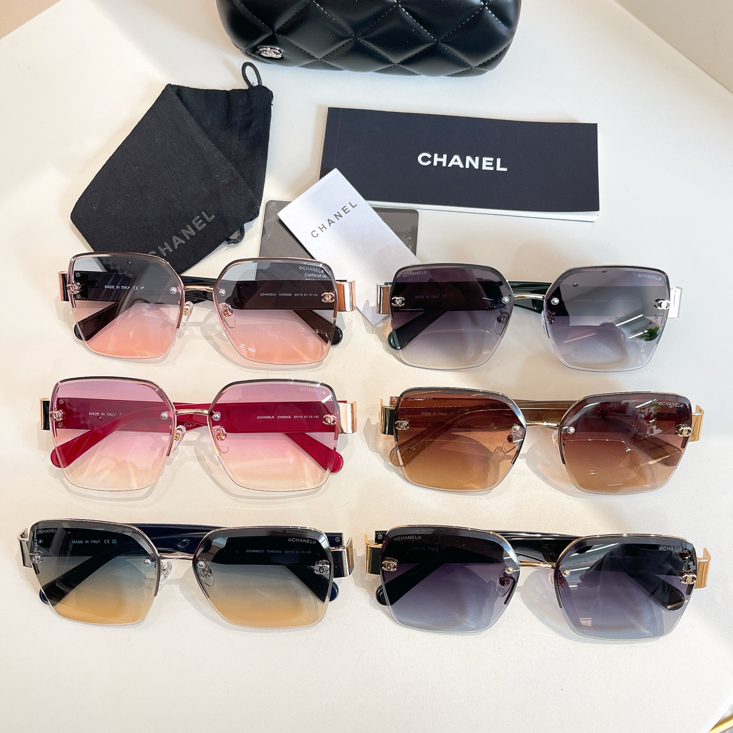 [TOP] CHANEL Sunglasses - 6 Colors