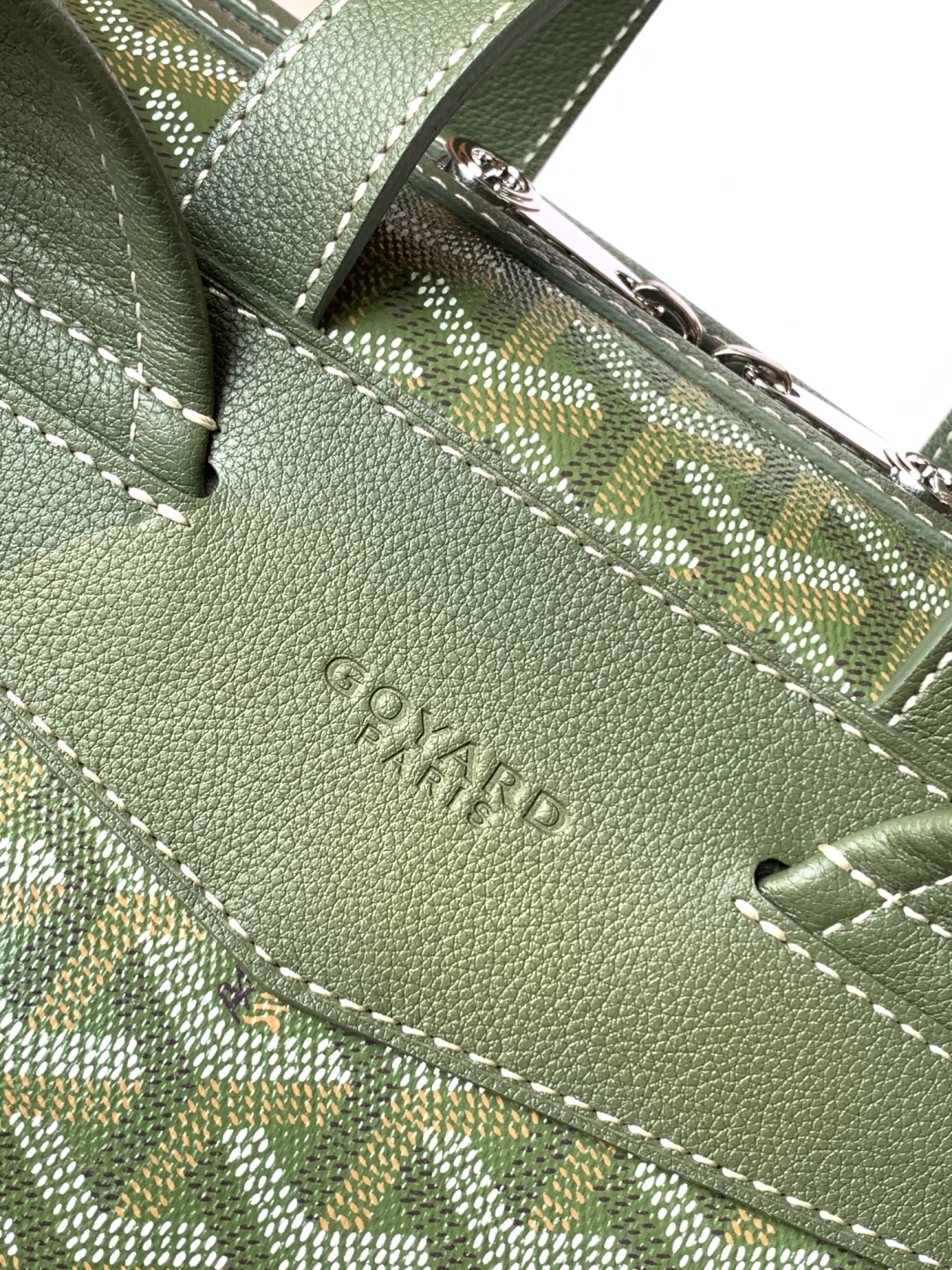 [TOP] Goyard Cisalpin Backpack 33x43x14cm - Green