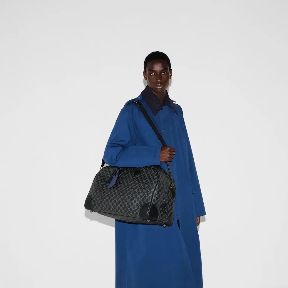 [TOP] GUCCI GG Emblem Handbag 47*31*25cm - Black