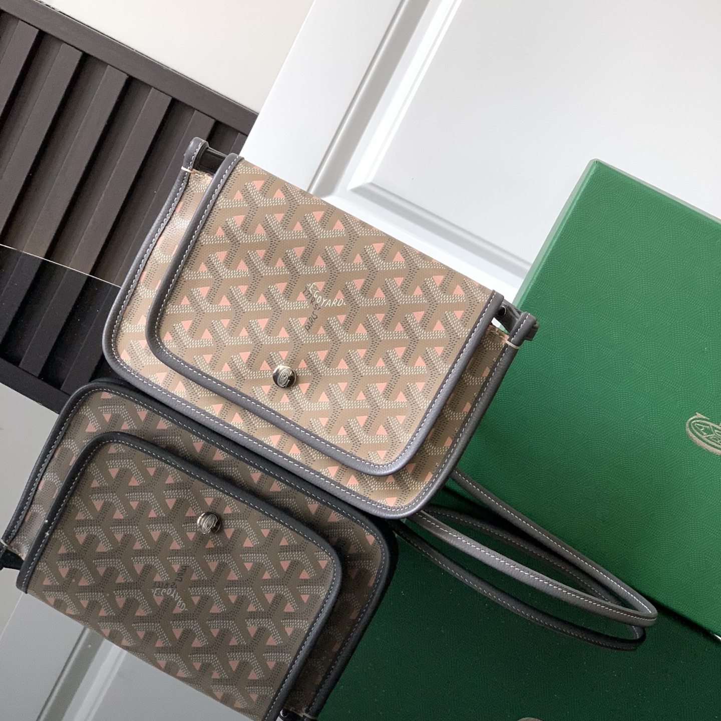 [TOP] Goyard Plumet Pocket Wallet 20.5x14x2.5cm - 3 Color